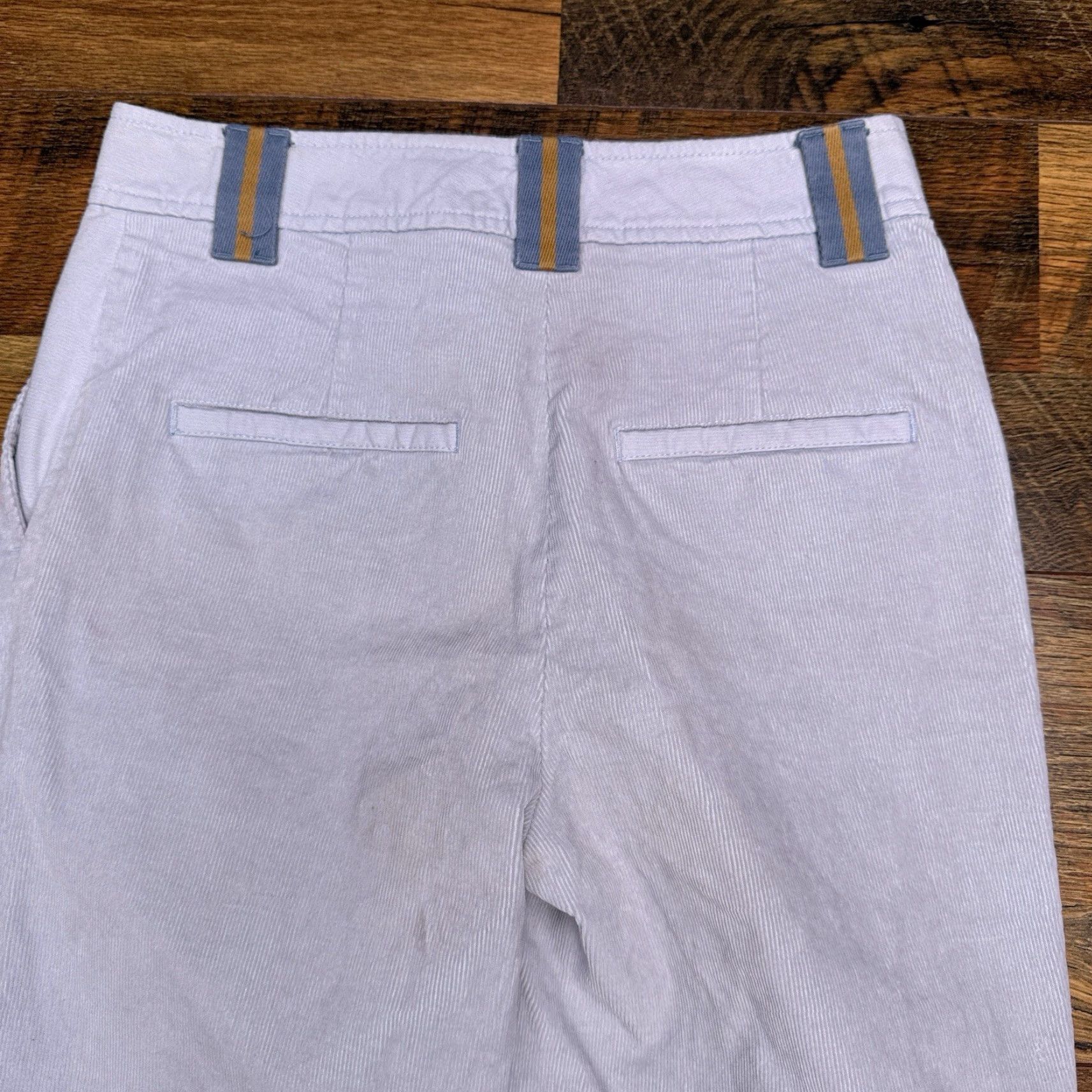 Rag & Bone Rag & Bone Corduroy Pants Womens 00 Gray Mid Rise Stretch USA Pants Cotton Spandex Straight Cropped Regular Vintage No 00 Mens? Size 24" / US 00 / IT 34 - 7 Thumbnail