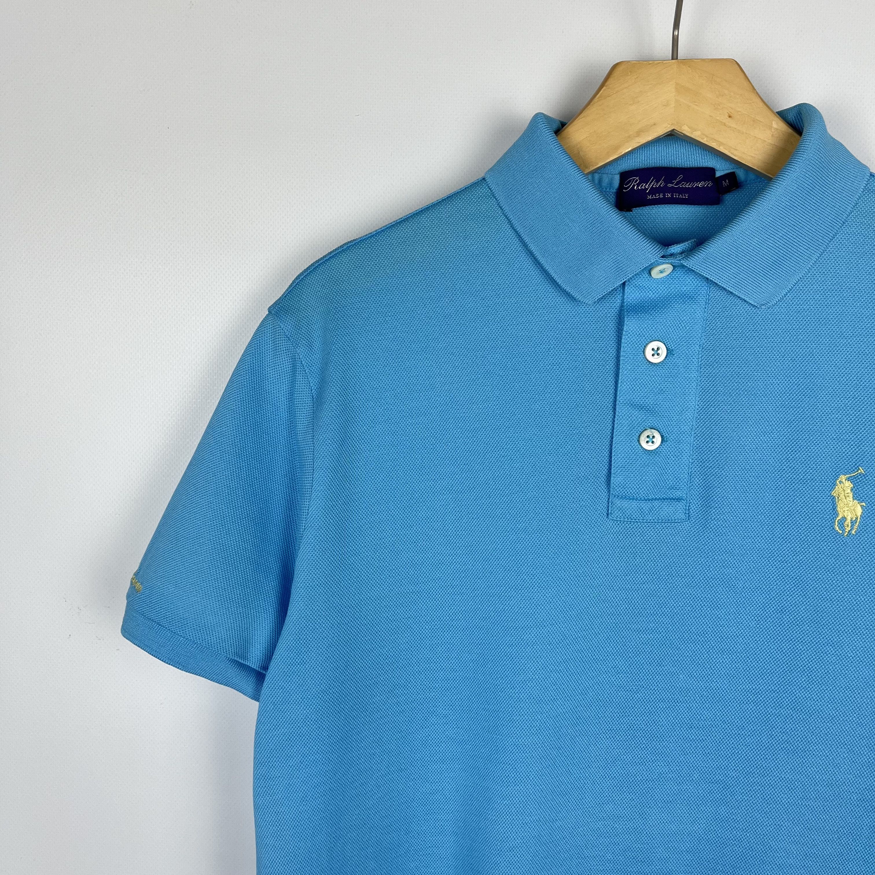 Ralph Lauren Purple Label Ralph Lauren Purple Label Yellow Pony Polo Shirt Size US M / EU 48-50 / 2 - 5 Thumbnail