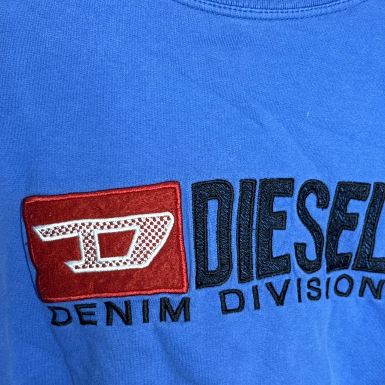 Diesel Diesel Sweatshirt Vintage 90s Blue Crewneck Size US M / EU 48-50 / 2 - 5 Thumbnail