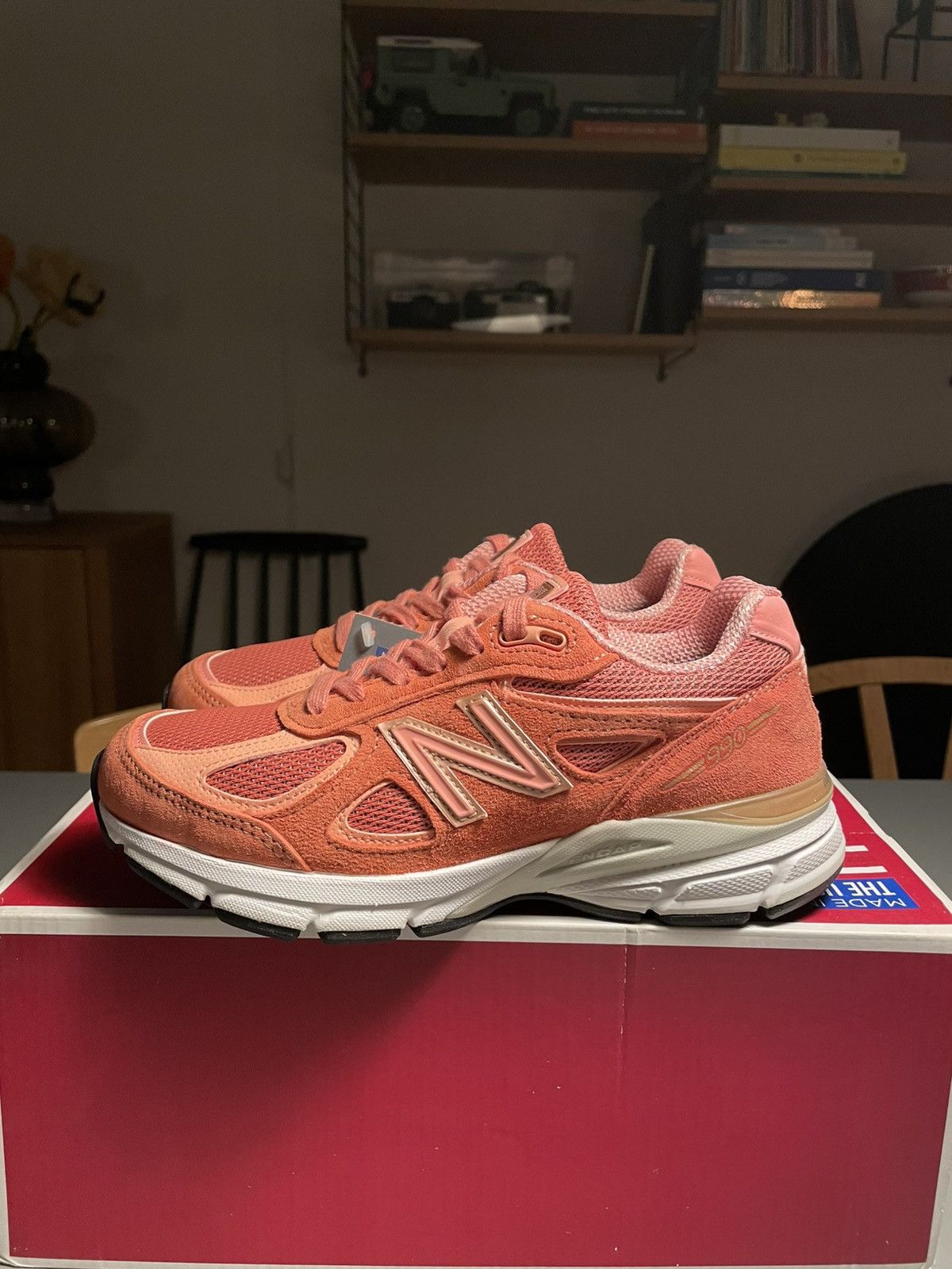 New Balance New Balance 990v4 ‘Sunrise’ Size US 5.5 / IT 35.5 - 4 Thumbnail