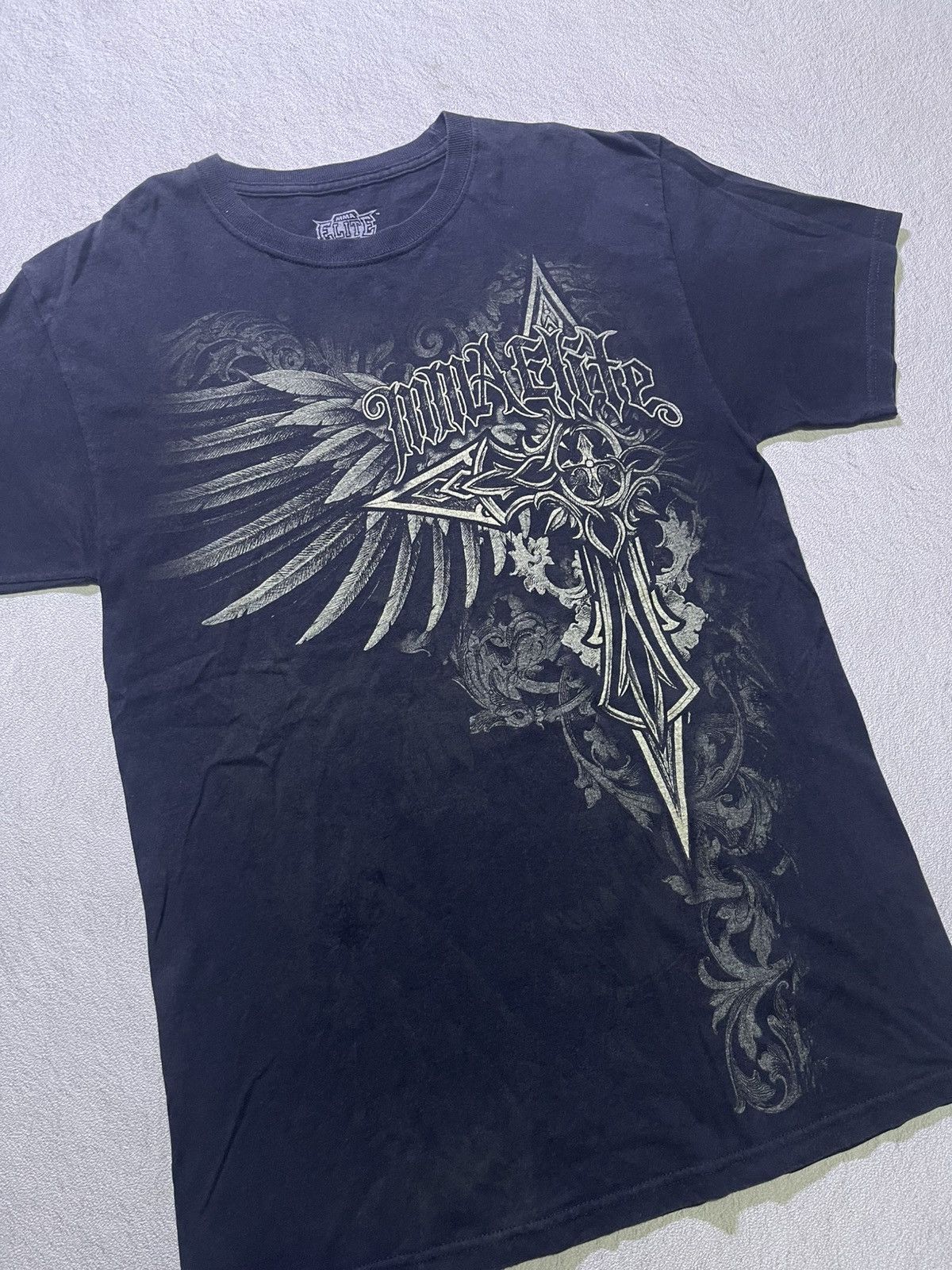 Hysteric Glamour VTG Y2K ELITE short sleeve tshirt print cross style Size US M / EU 48-50 / 2 - 2 Thumbnail