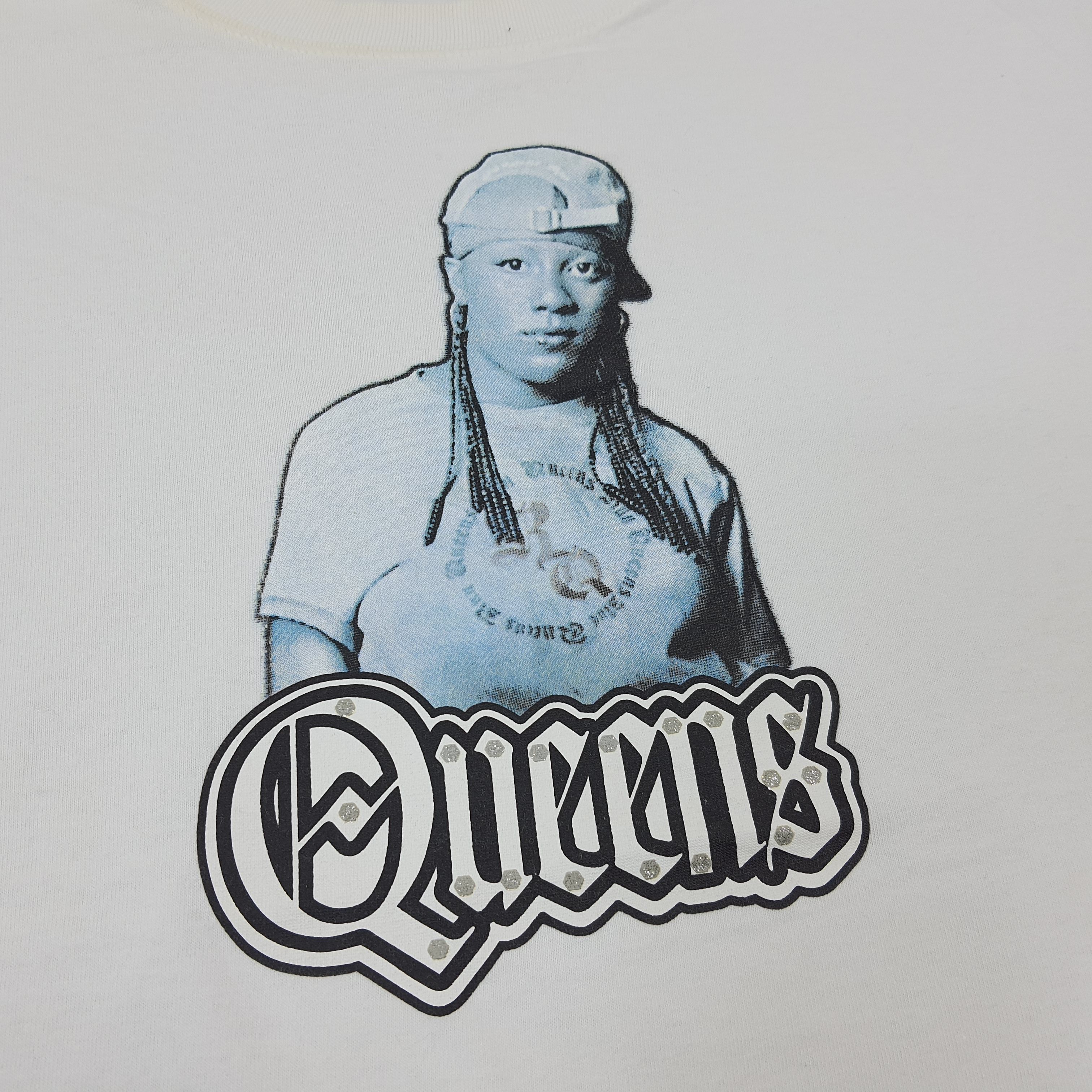 Rap Tees × Vintage Vintage Run Queens Hip Hop Rap Tees Size US L / EU 52-54 / 3 - 2 Thumbnail