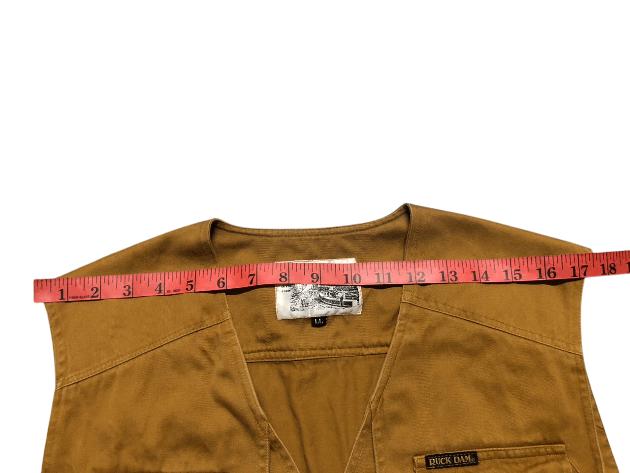 Japanese Brand × Vintage Vintage Ruck Dam Tactical Vest Streetwear Size US L / EU 52-54 / 3 - 12 Thumbnail