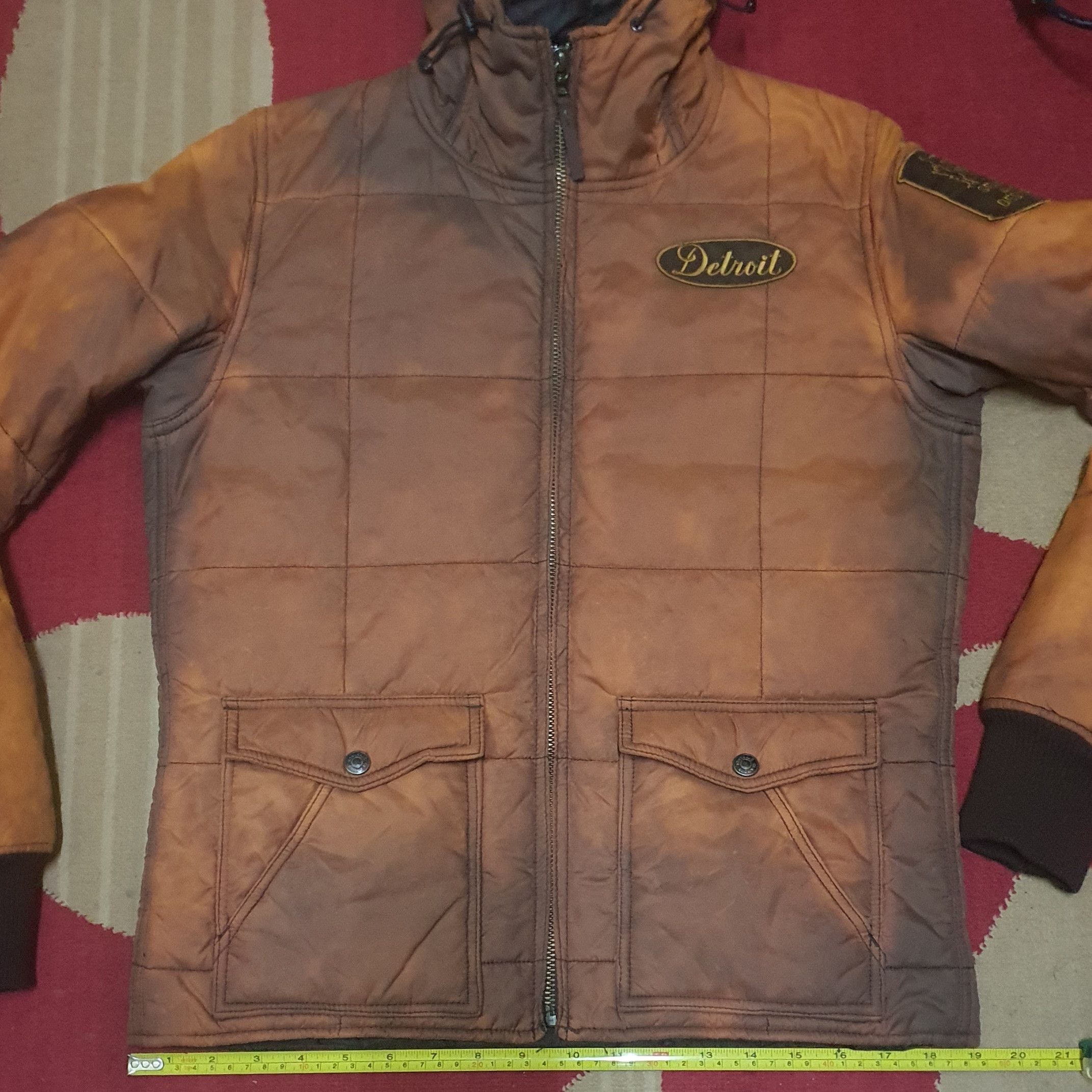 Hysteric Glamour Hysteric Glamour (washed-out) patchwork hooded light jacket Size US XS / EU 42 / 0 - 16 Thumbnail