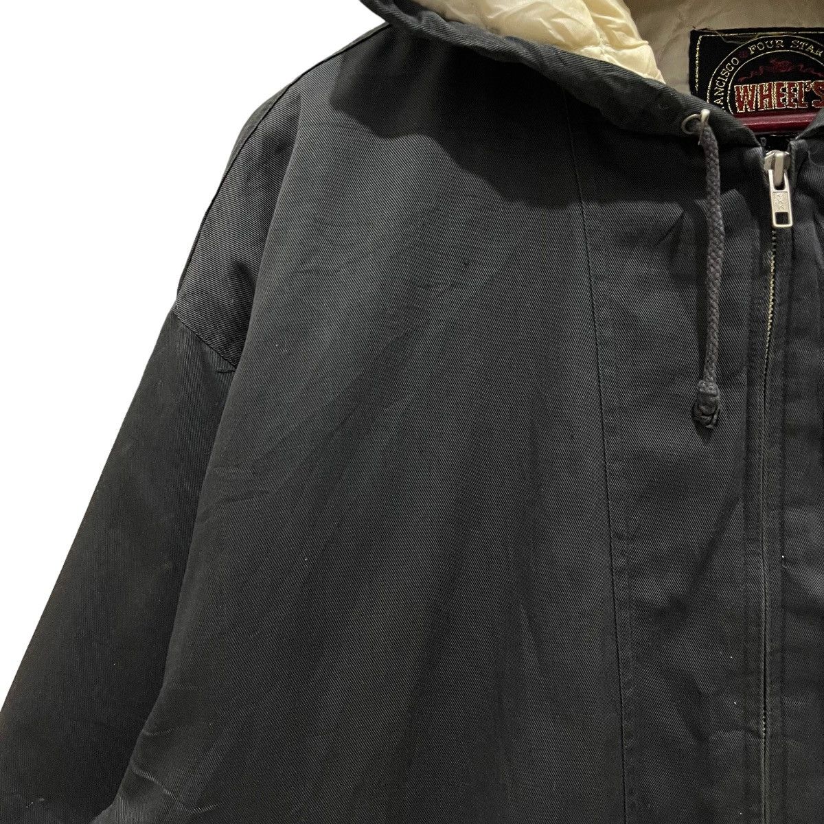 Sports Specialties × Vintage 90s Wheel’s Motorcycle Patches Zipper Hoodie Bomber Jacket Size US L / EU 52-54 / 3 - 5 Thumbnail