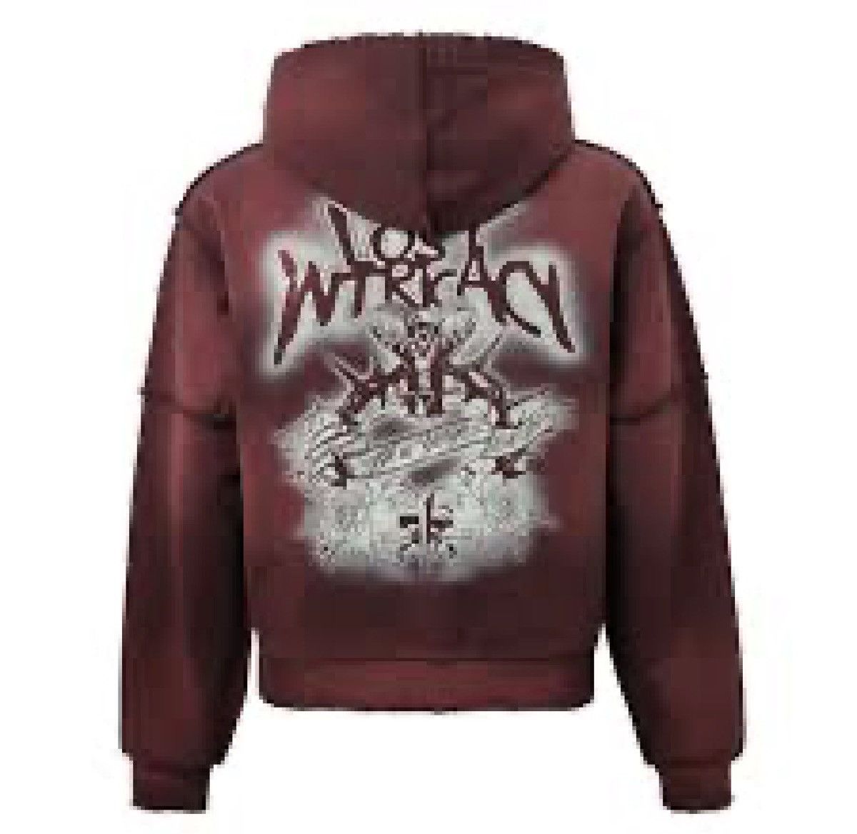 LOST INTRICACY Lost Intricacy Hoodie Burgundy Size US S / EU 44-46 / 1 - 2 Thumbnail