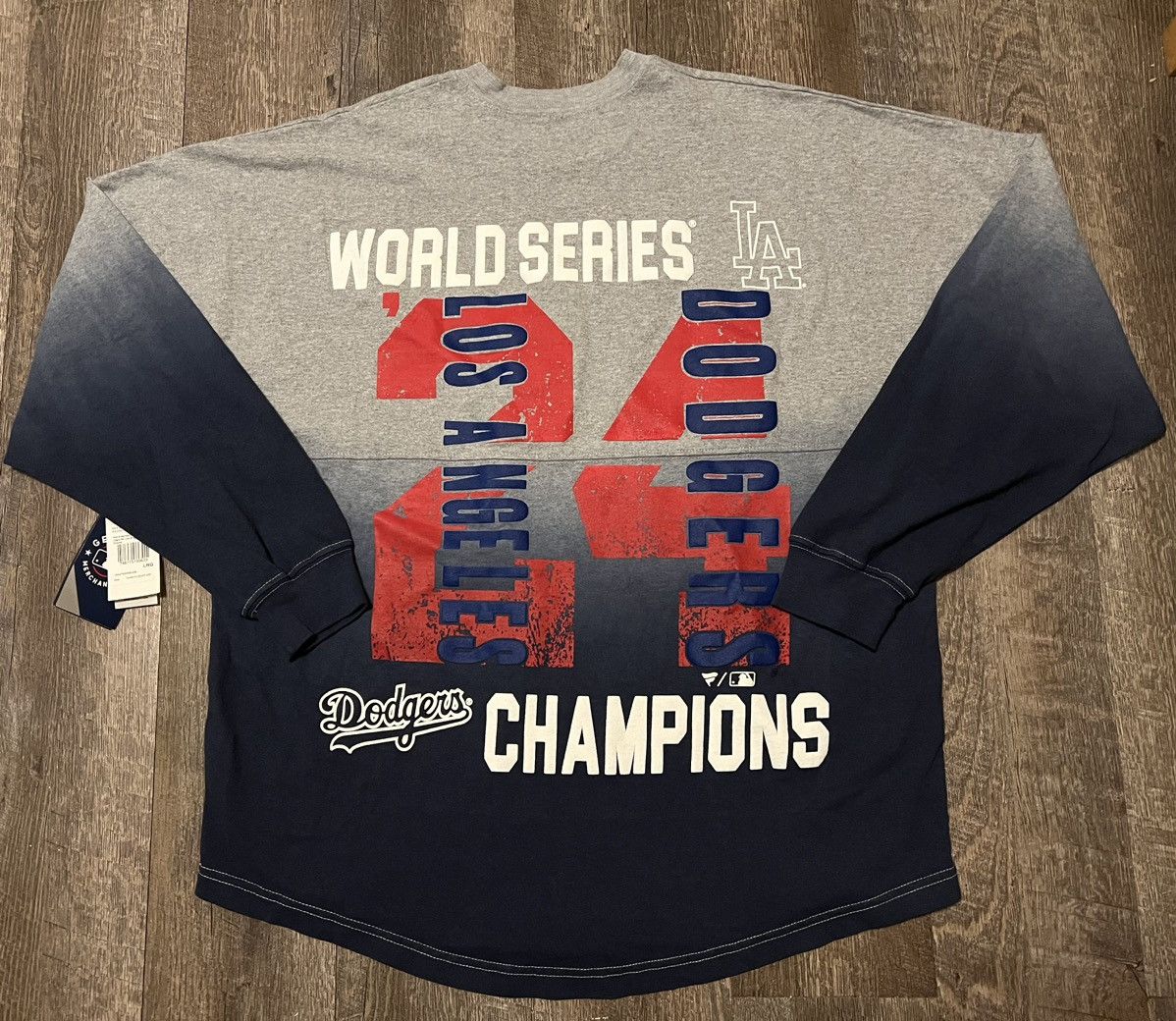 MLB Fanatics Dodgers World Series Champions Spirit Jersey size L Size US L / EU 52-54 / 3 - 3 Thumbnail