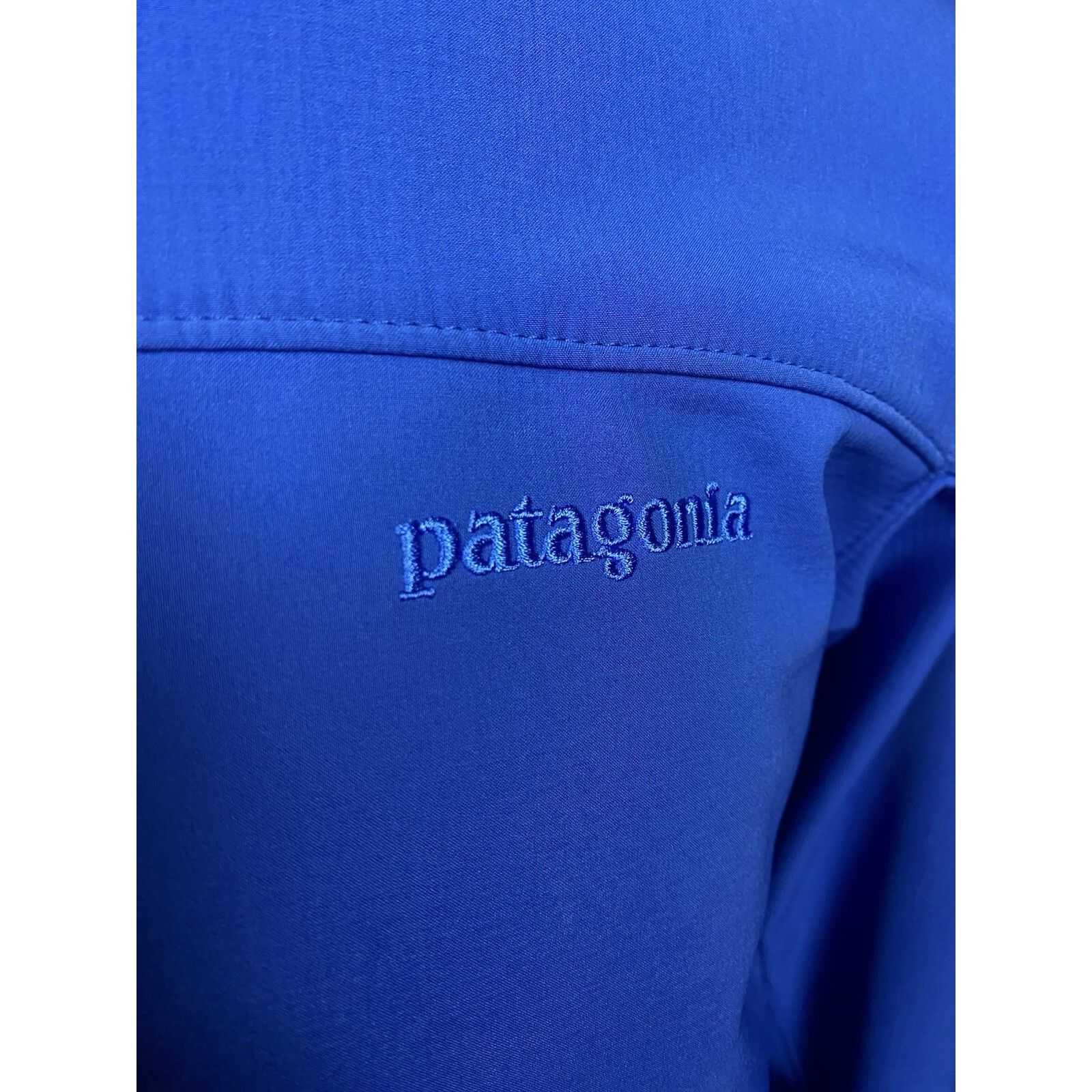 Patagonia Patagonia Small Logo Men's Blue Softshell Jacket Size L Size US L / EU 52-54 / 3 - 8 Thumbnail