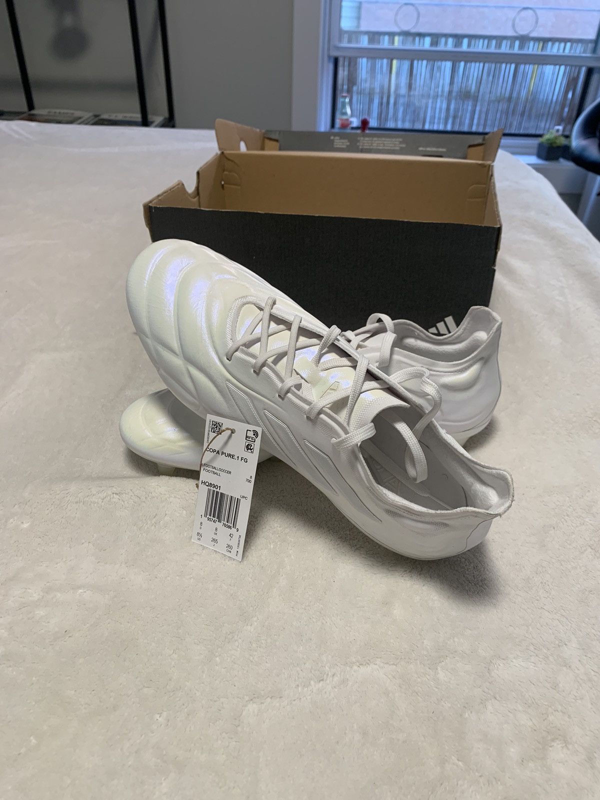 Adidas Copa Pure.1 FG 'Pearlized Pack Size US 8.5 / EU 41-42 - 2 Thumbnail