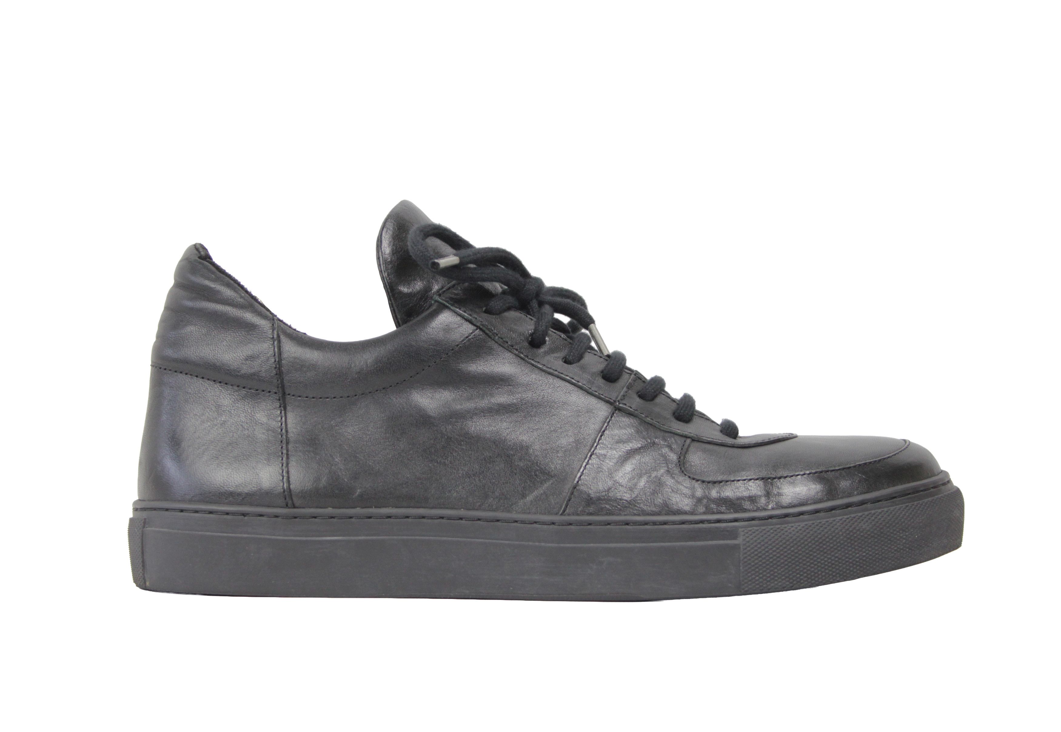 The Last Conspiracy Horse Leather Avant Garde Low Sneakers Size US 9 / EU 42 - 1 Thumbnail