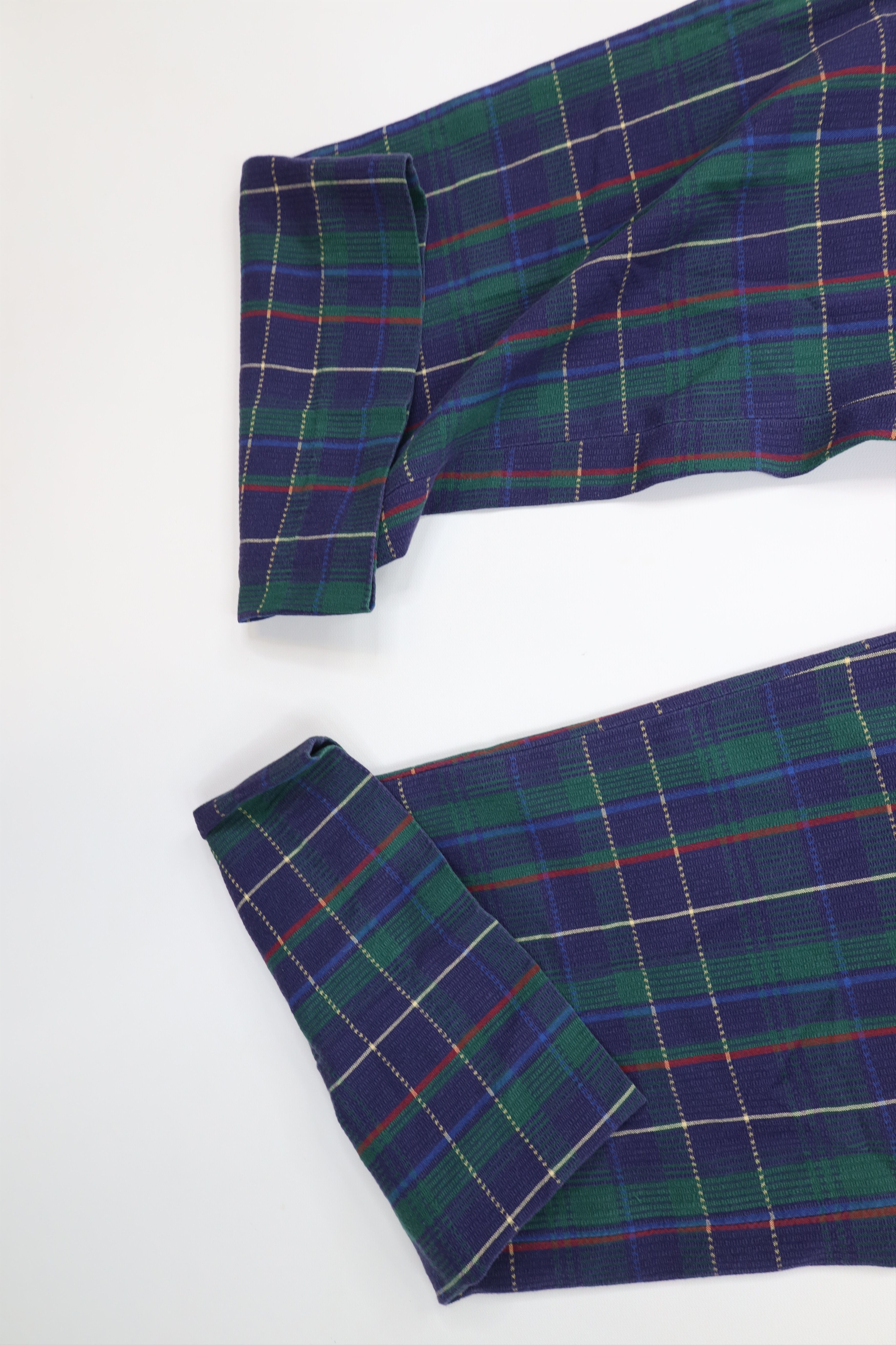 Orvis Vintage 70s Orvis Seersucker Wide Leg Chino Pants Plaid USA Size US 38 / EU 54 - 5 Thumbnail