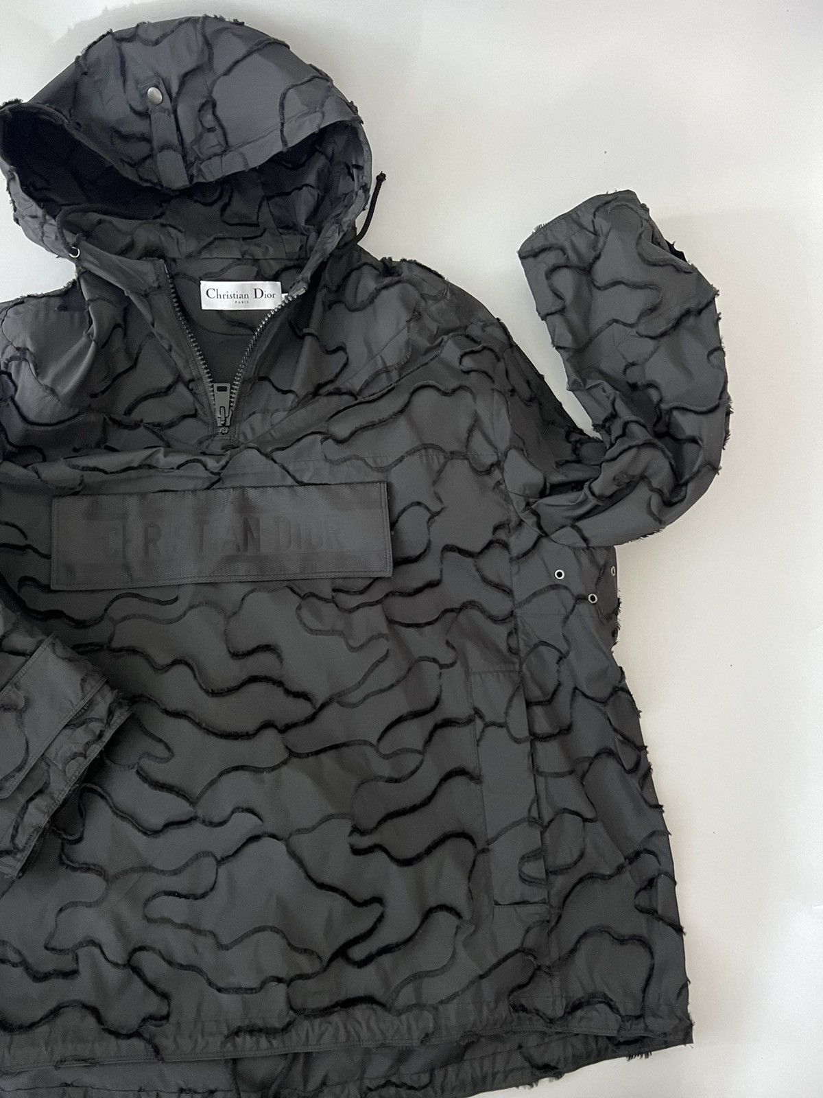 Dior Dior Black Hooded Anorak Jacket Size US M / EU 48-50 / 2 - 5 Thumbnail