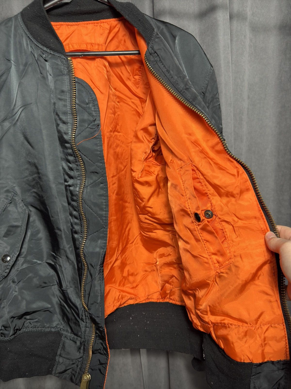 Alpha Industries × Vintage Vtg🔥80's Alpha Industries MA-1