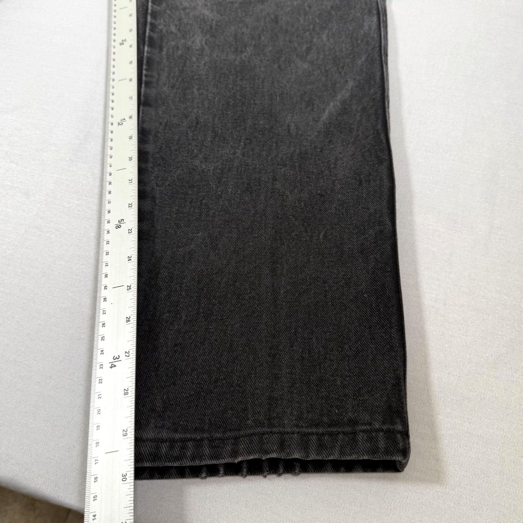 Vintage VINTAGE Rockies Denim Jeans Womens 15 Black Charcoal Wash 90s Western 30 Inseam Straight Jeans Mens? Womens Size 36" / US 14 / IT 50 - 5 Thumbnail
