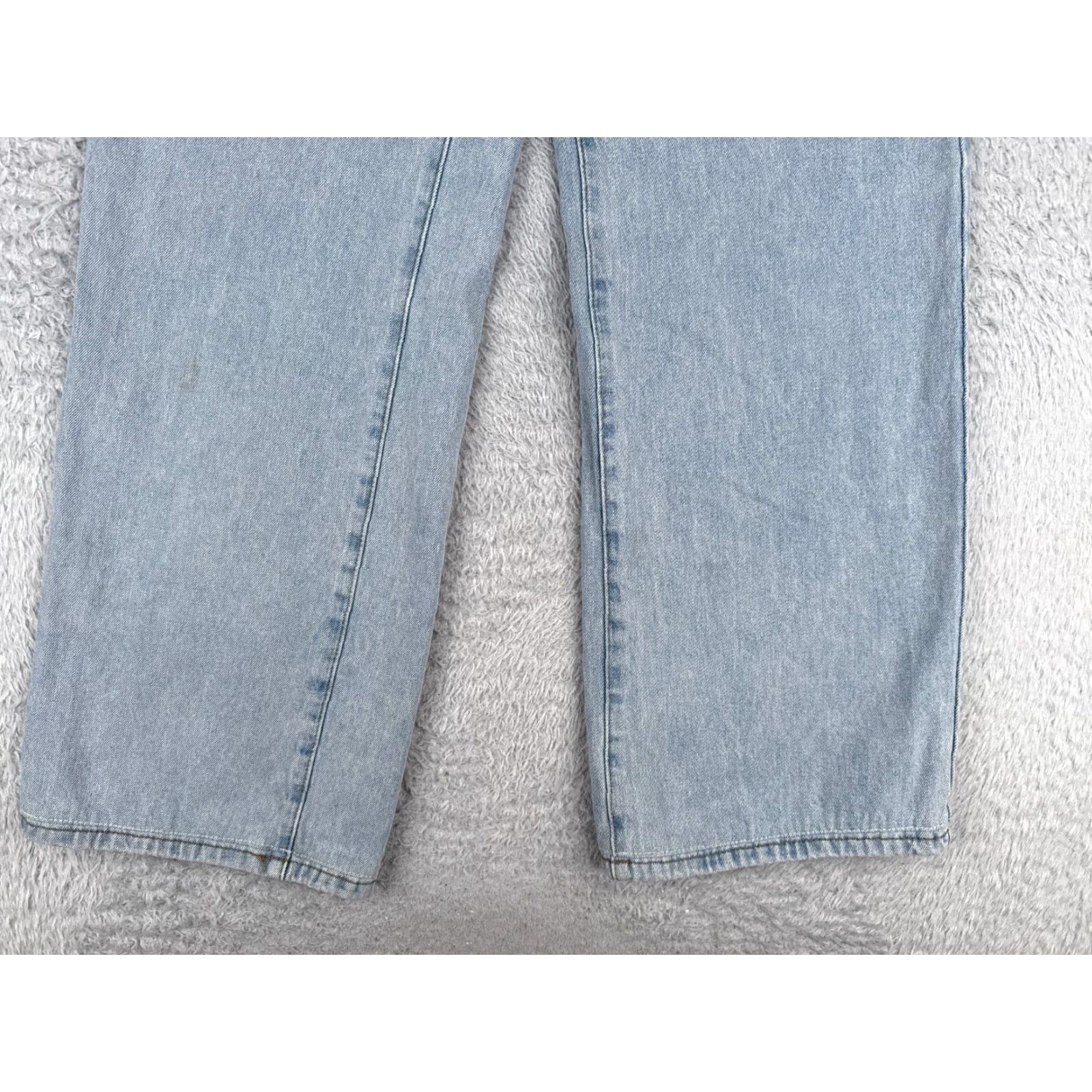 Vintage Vintage Edikted Women’s Wide Leg Jeans 26 Blue Denim High Rise Cotton Blend, 29 Inch Inseam Size 26" / US 2 / IT 38 - 2 Thumbnail