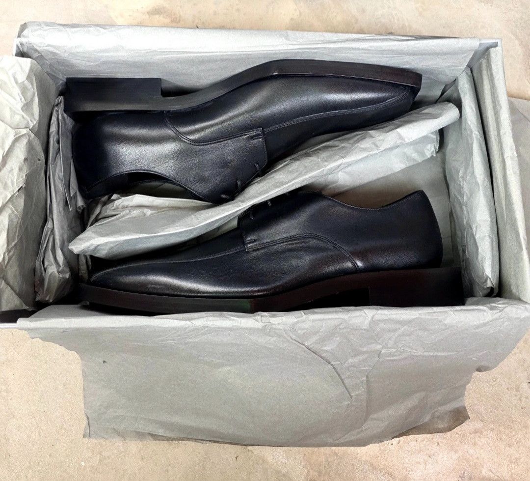 Balenciaga Balenciaga derbies in black smooth leather Size US 11 / EU 44 - 12 Thumbnail