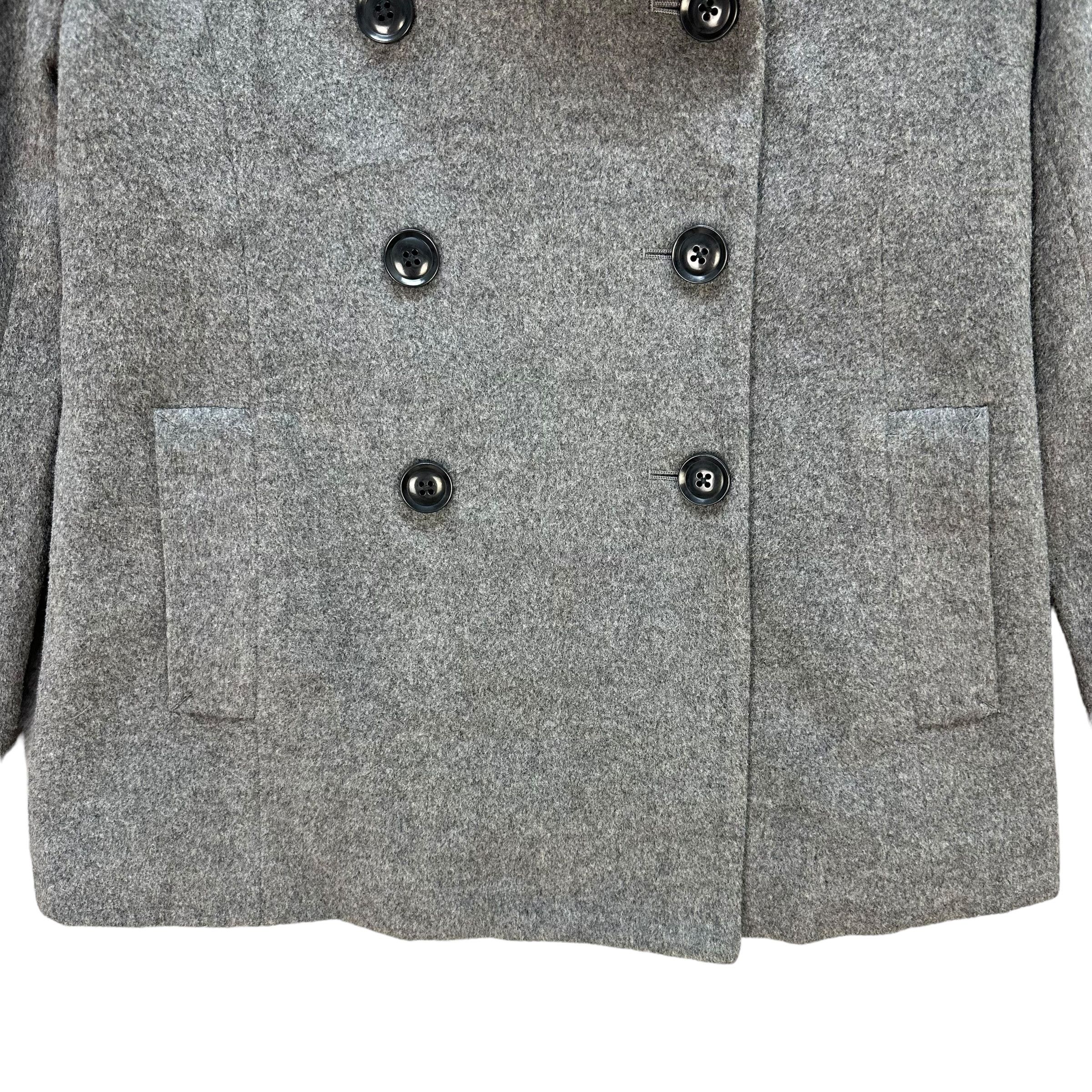 Japanese Brand DRAPERS BENCH Drake Double Breasted Wool Coat #A41-0938 Size L / US 10 / IT 46 - 3 Thumbnail