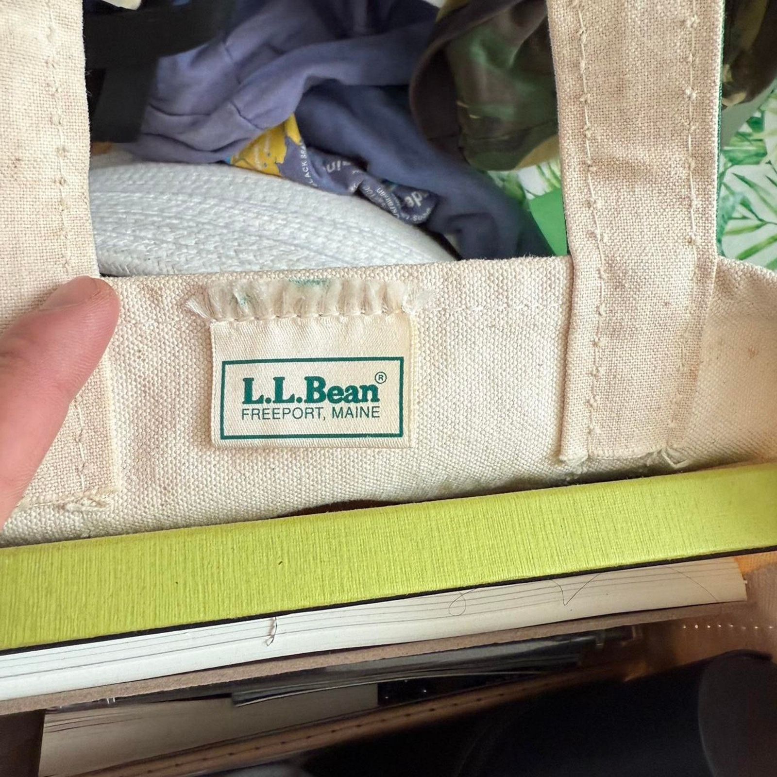 L.L. Bean 1980 llbean mini tote boatandtote Size ONE SIZE - 2 Thumbnail