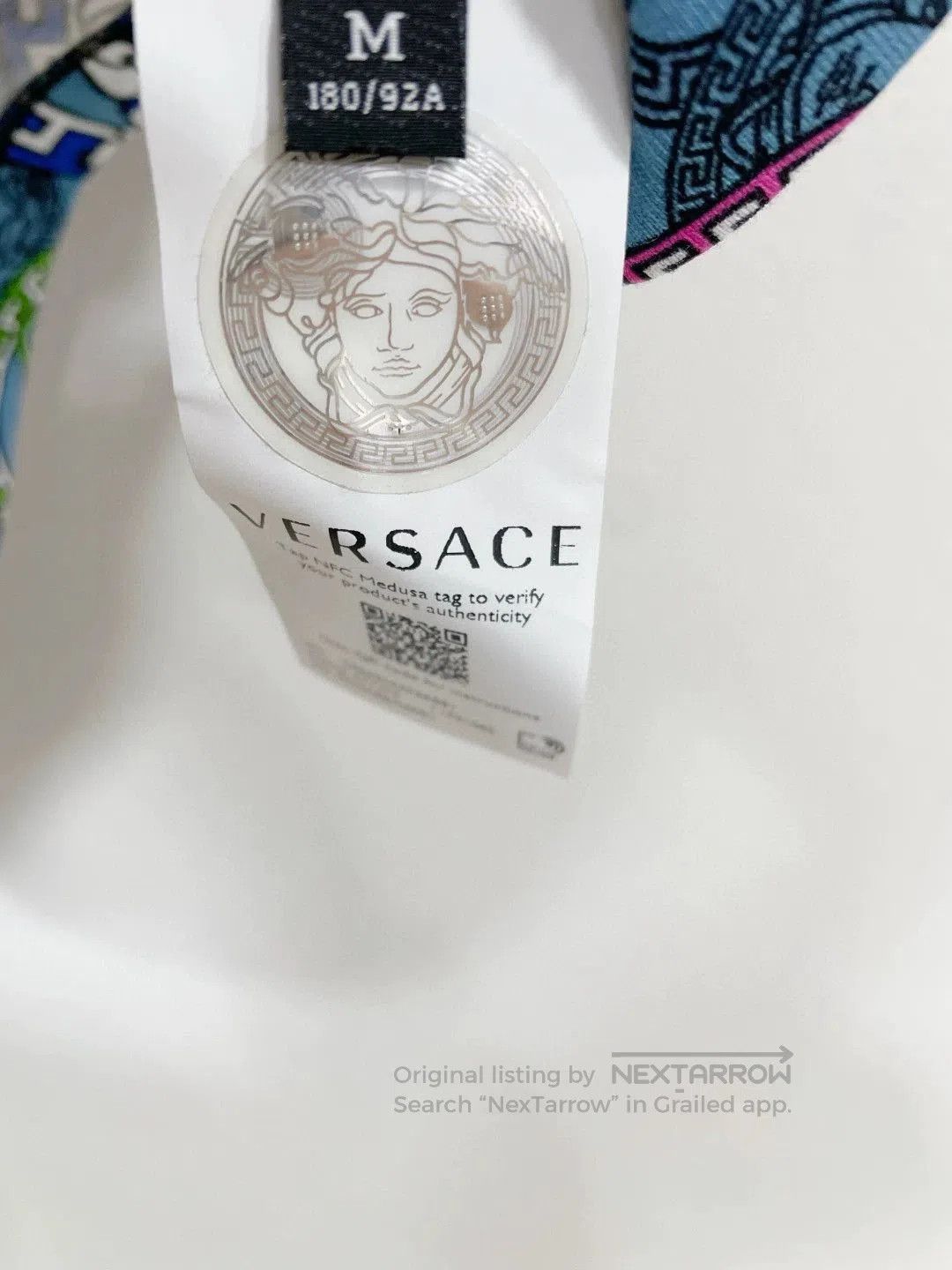 Versace VERSACE Cotton Short Sleeve T-Shirt. Size US S / EU 44-46 / 1 - 8 Thumbnail