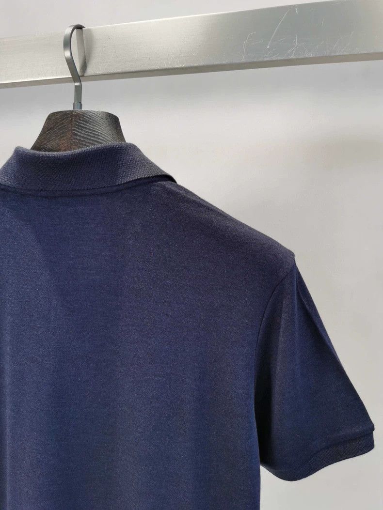 Loro Piana LORO PIANA cashmere silk Polo shirt Size US S / EU 44-46 / 1 - 9 Thumbnail