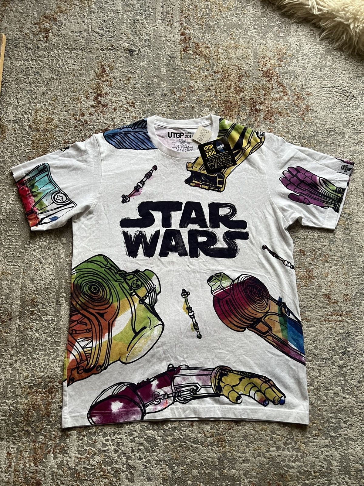 Uniqlo Rare NWT Uniqlo UTGP 2015 Star Wars NIGO Prize AOP Tee XL Size US XL / EU 56 / 4 - 2 Thumbnail