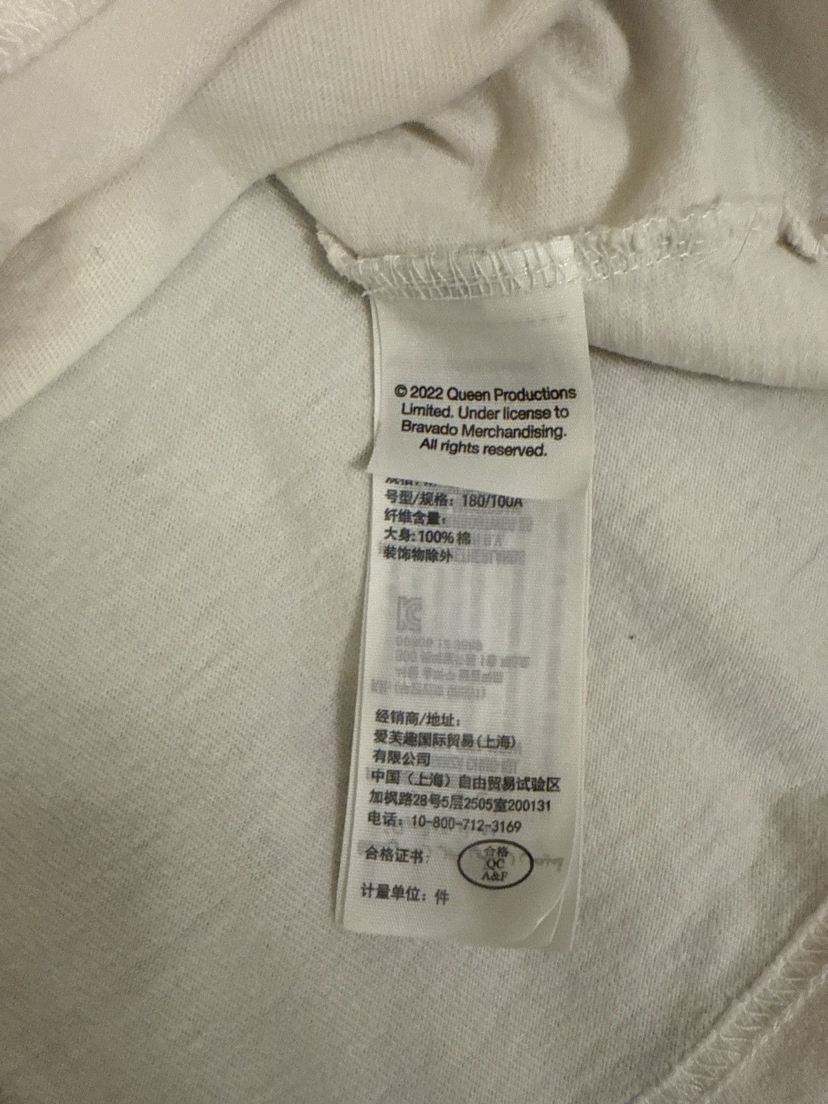Abercrombie & Fitch Men’s M QUEEN ABERCROMBIE & FITCH GRAPHIC TEE Size US M / EU 48-50 / 2 - 4 Thumbnail