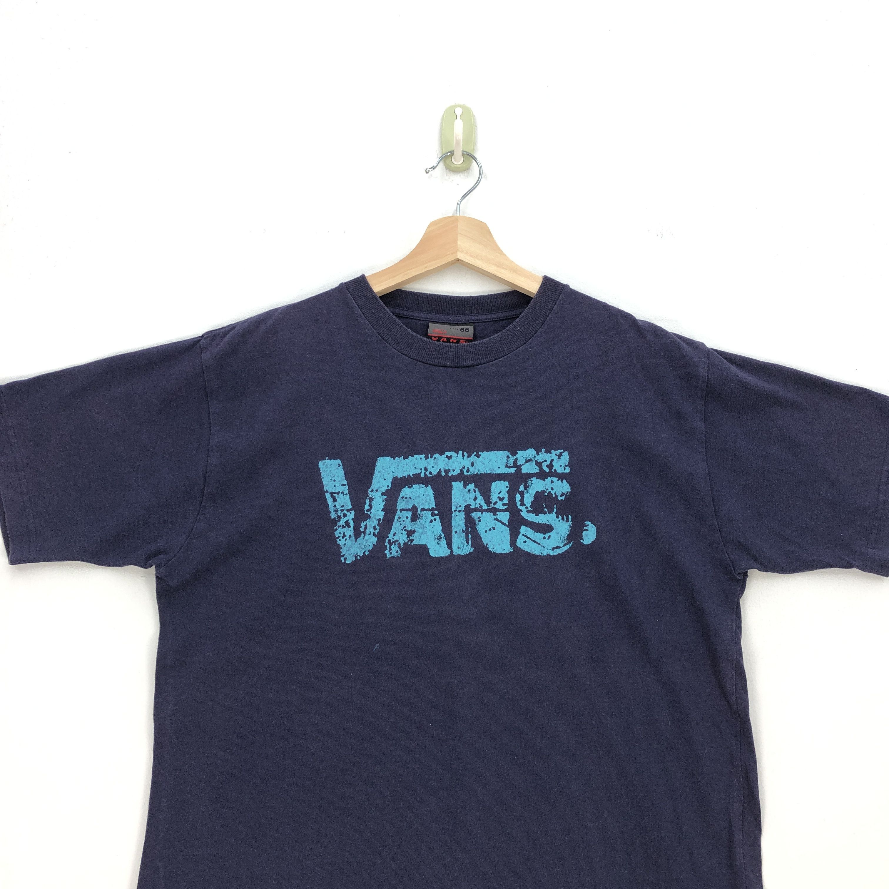 Vans Vintage 90s Vans T Shirt Skateboarding Skatewear Tees Size US M / EU 48-50 / 2 - 3 Thumbnail