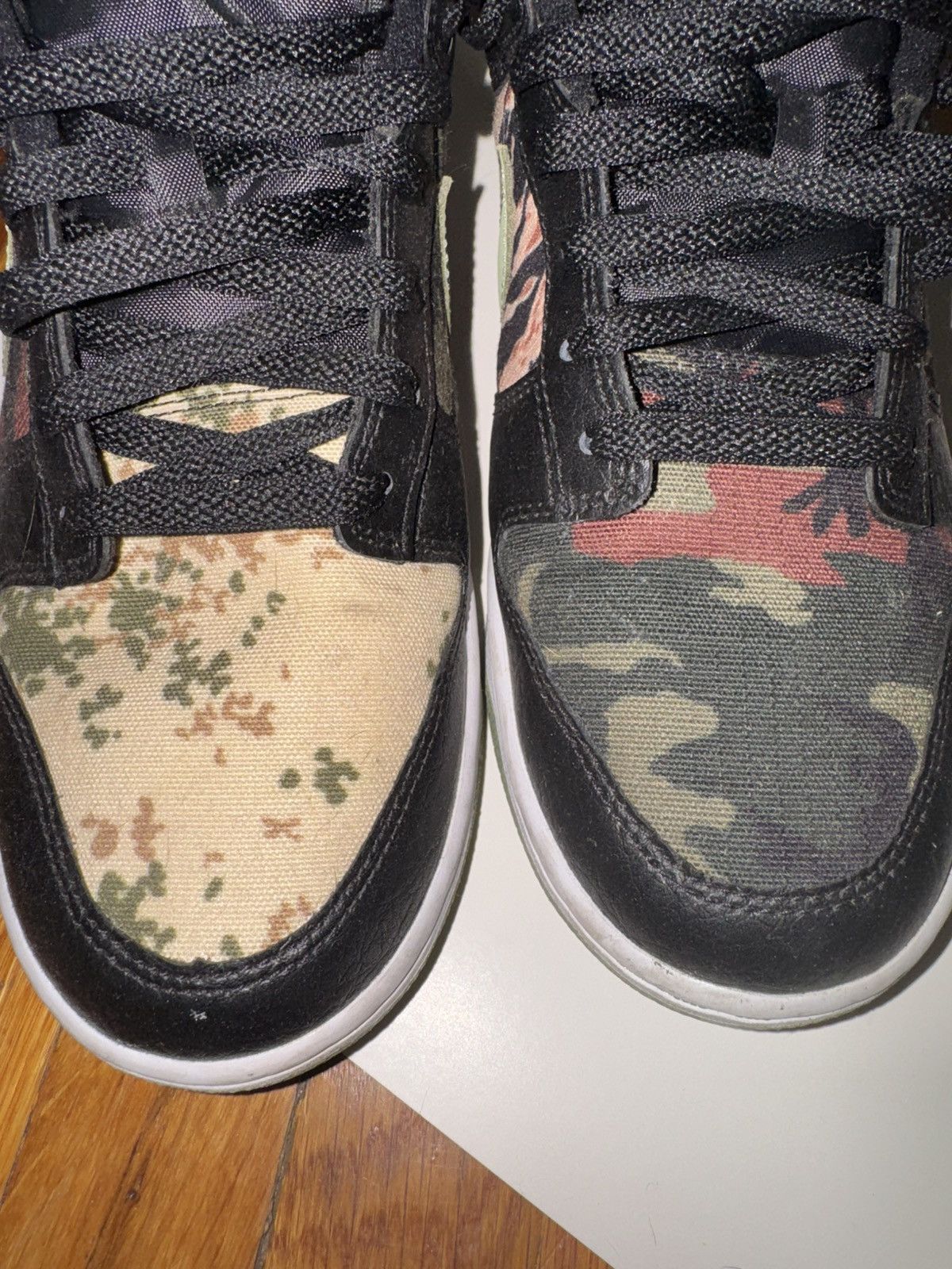 Nike Nike Low Dunks crazy camo Size US 10.5 / EU 43-44 - 5 Thumbnail