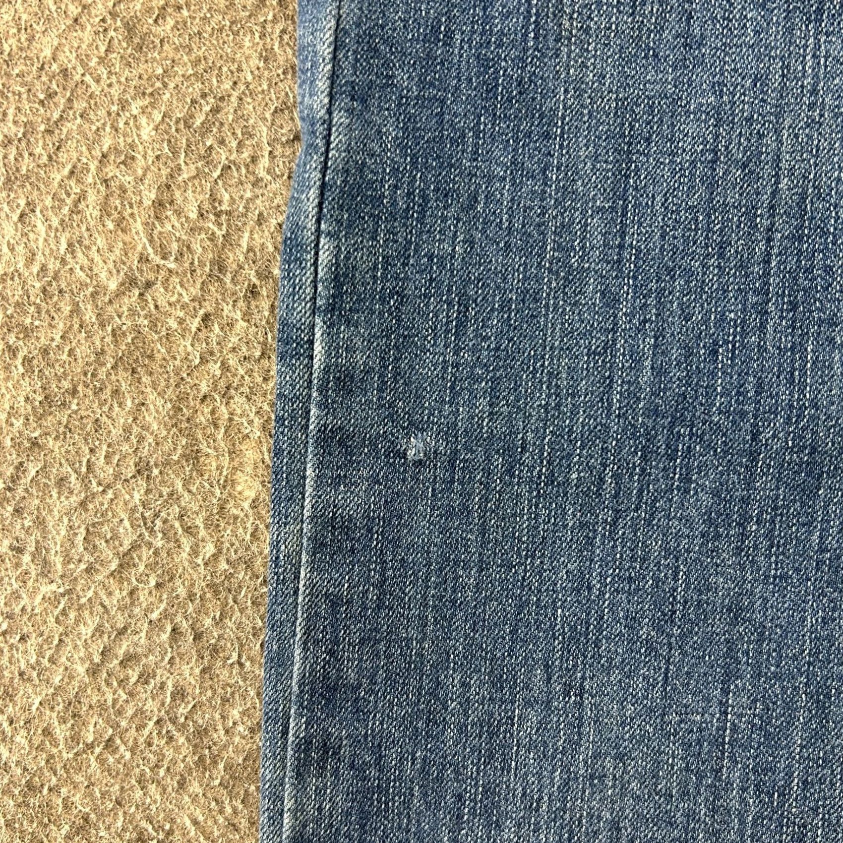 Carhartt Carhartt Jeans Mens 33x34 Blue Relaxed Fit Medium Wash Workwear Rugged Flex Jeans Size US 33 - 5 Thumbnail