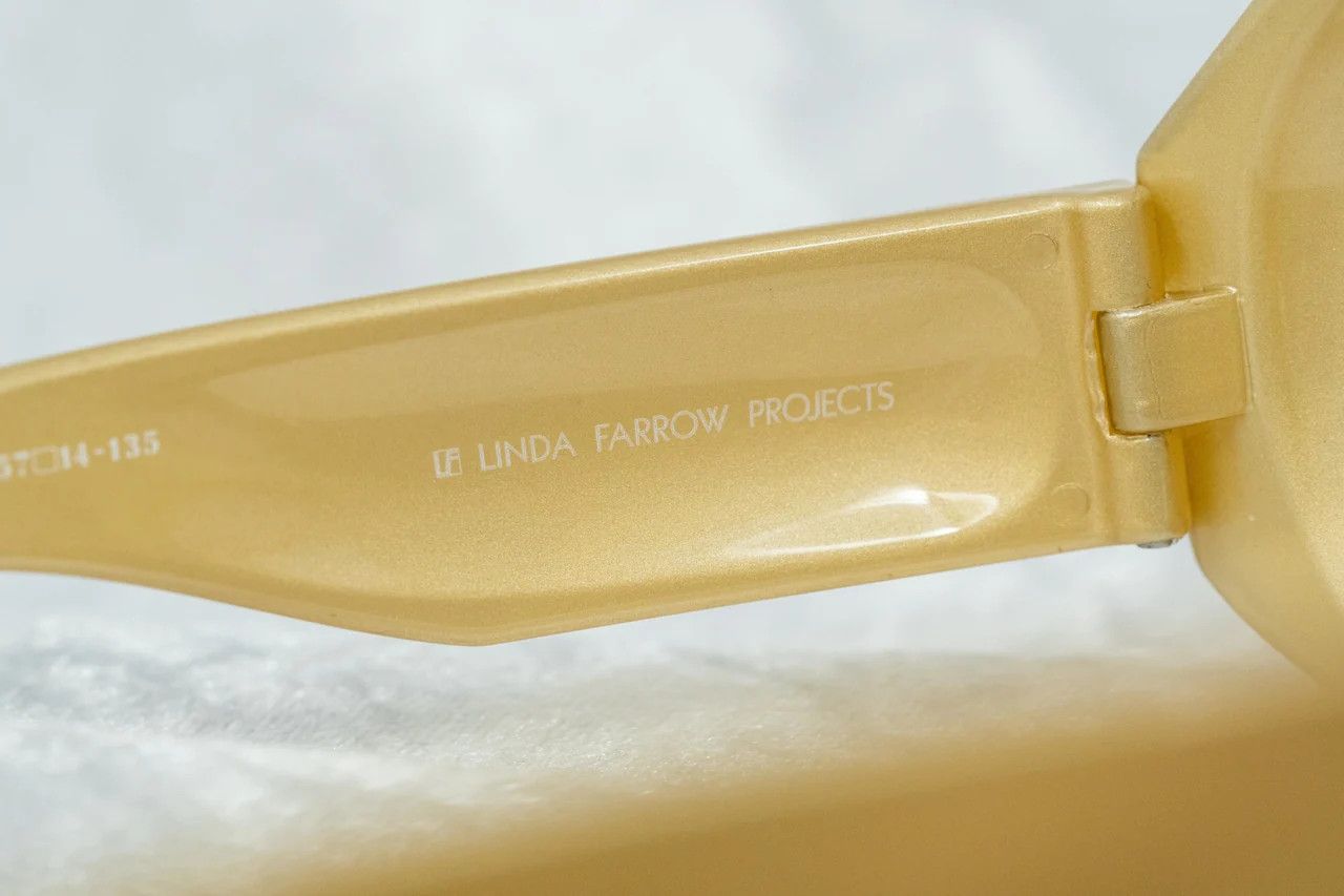 Walter Van Beirendonck Walter Van Beirendonck Sunglasses Gold and Transparent Size ONE SIZE - 4 Thumbnail