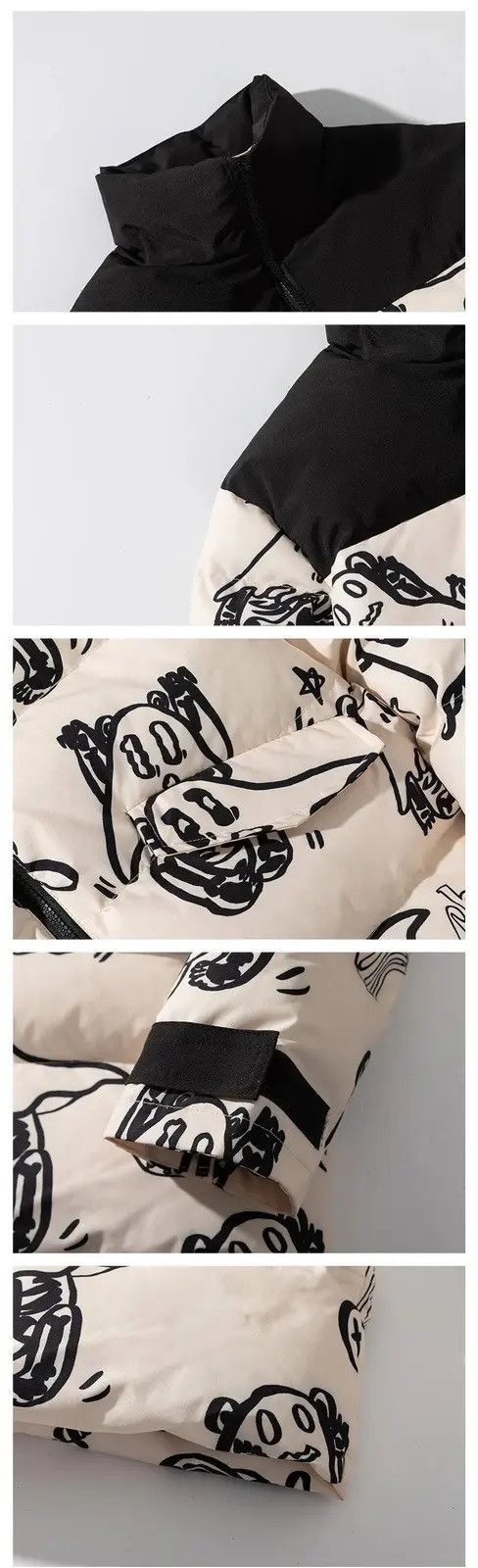 VIBE Kawamura x Aida Puffer Jacket with Ghost Print Size US XL / EU 56 / 4 - 4 Thumbnail