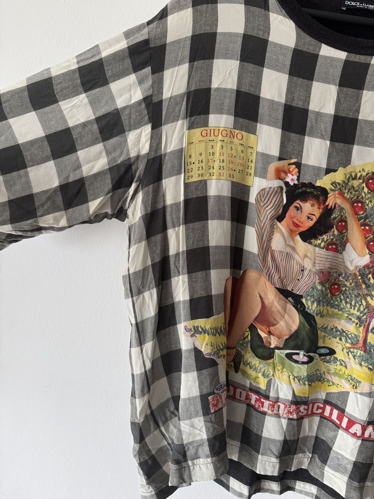 Dolce & Gabbana 🔥🔥 Dolce & Gabbana Pinup Girl Print T-Shirt Size US L / EU 52-54 / 3 - 3 Thumbnail