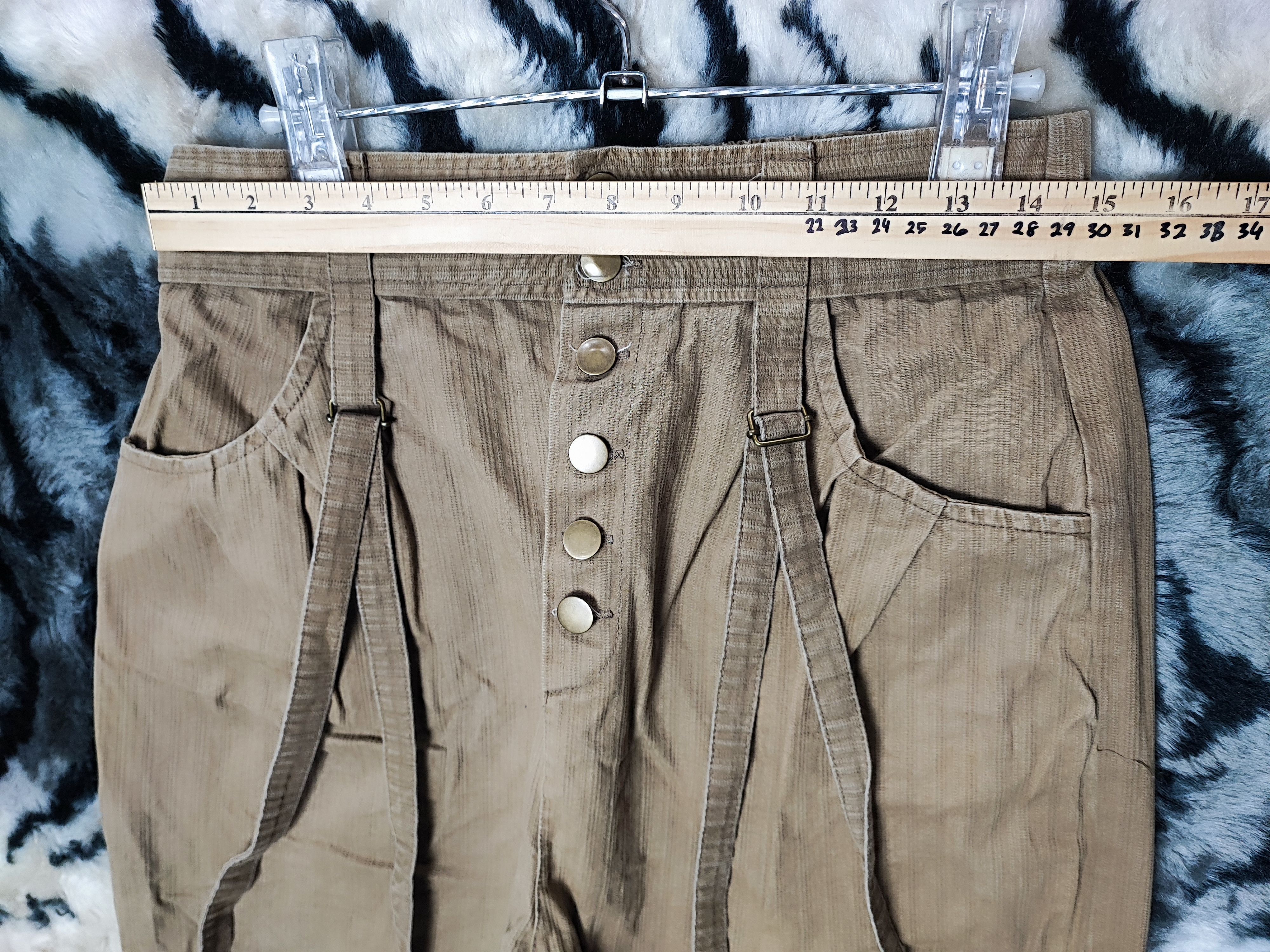 14th Addiction NEAR BRAND BONDAGE CARGO PANTS PARACHUTE PANTS Size US 29 - 3 Thumbnail