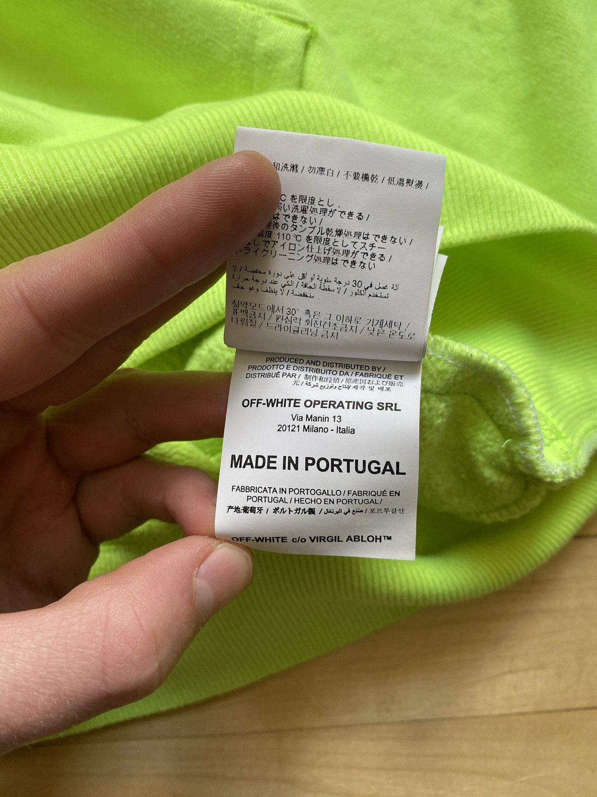 Off-White Off-white hoodie rationalism Size US XL / EU 56 / 4 - 16 Thumbnail