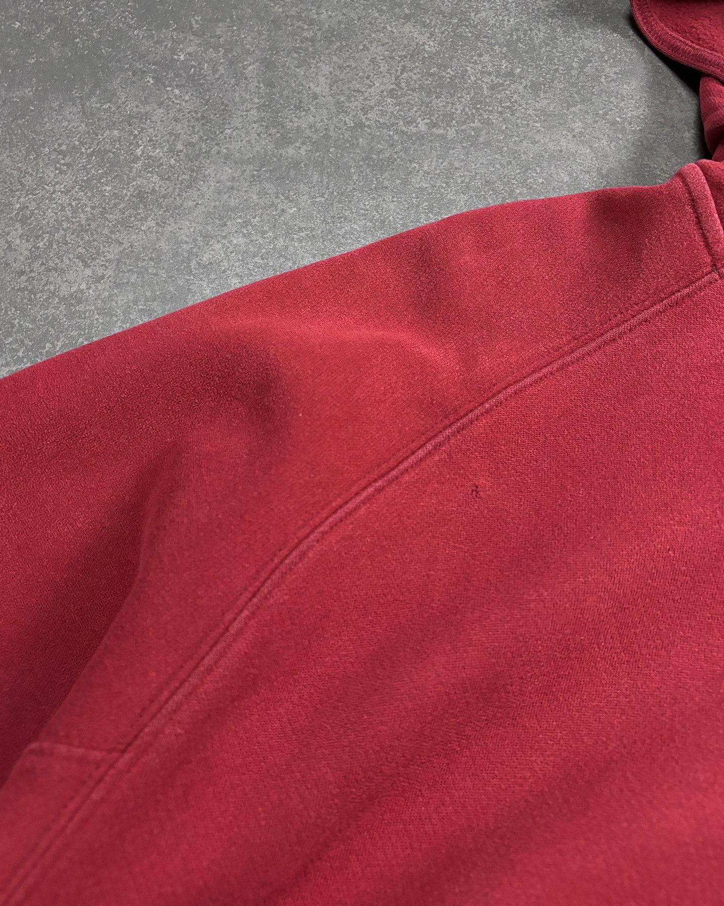 Nike Vintage Nike Faded Oversize Box Fit Y2K Zip Hood Size US L / EU 52-54 / 3 - 10 Thumbnail