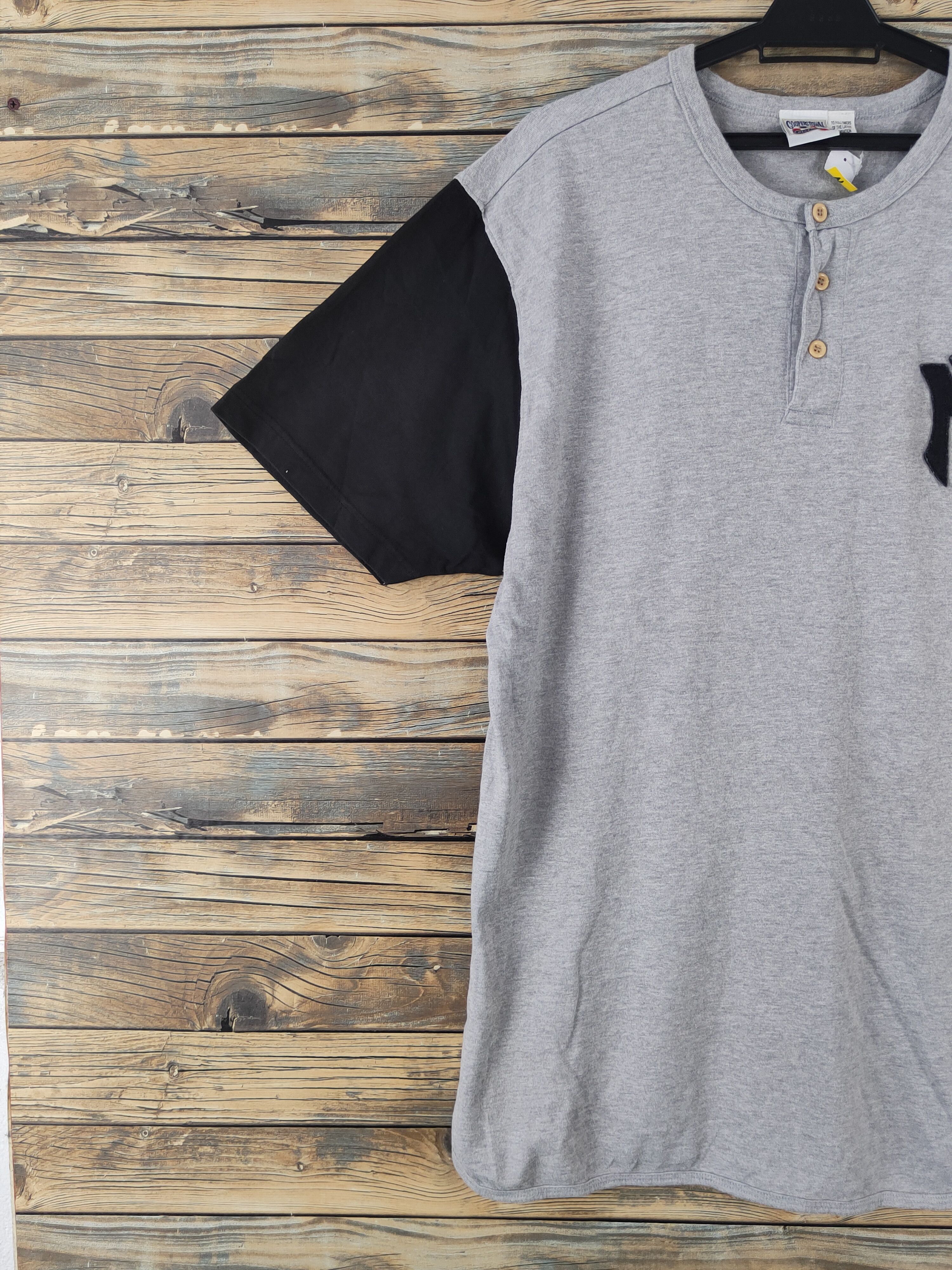 Vintage DL Cooperstown collection Gray NY Short Sleeve T-shirt #2052 Size US XL / EU 56 / 4 - 3 Thumbnail