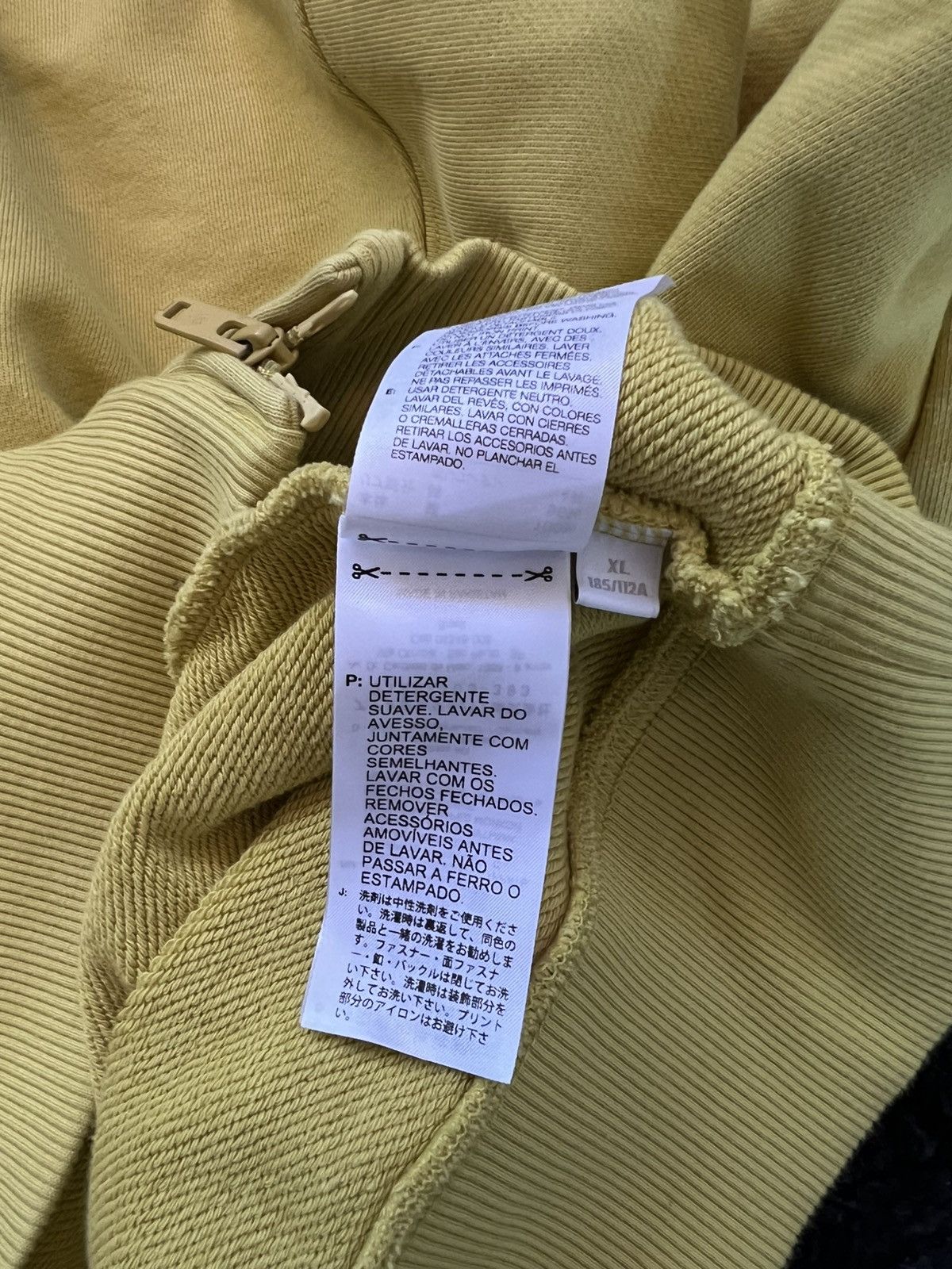 Y-3 Y-3 Plain Yellow Hoodie Size US XL / EU 56 / 4 - 7 Thumbnail