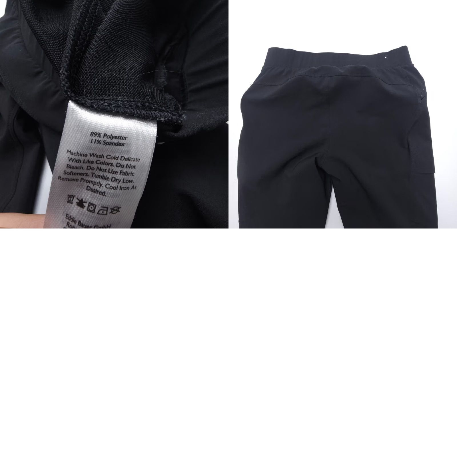 Eddie Bauer Eddie Bauer Womens Pants Black Size 4 Stretch Ankle Pull On Pockets Travel Size 27" / US 4 / IT 40 - 8 Thumbnail