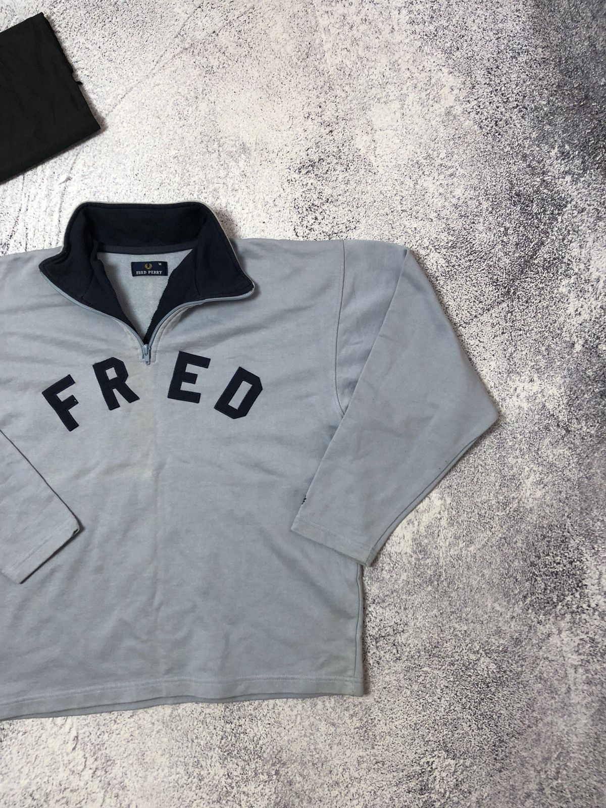 Fred Perry × Vintage Vintage men’s sweater Fred Perry size M y2k casual ykk Size US M / EU 48-50 / 2 - 2 Thumbnail