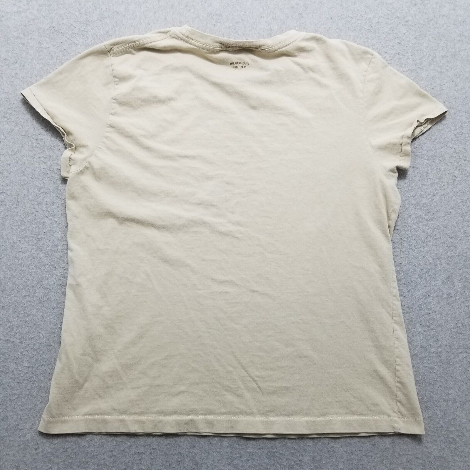 American Eagle Outfitters American Eagle Shirt Womens XL Beige Round Neck Size XL / US 12-14 / IT 48-50 - 12 Thumbnail