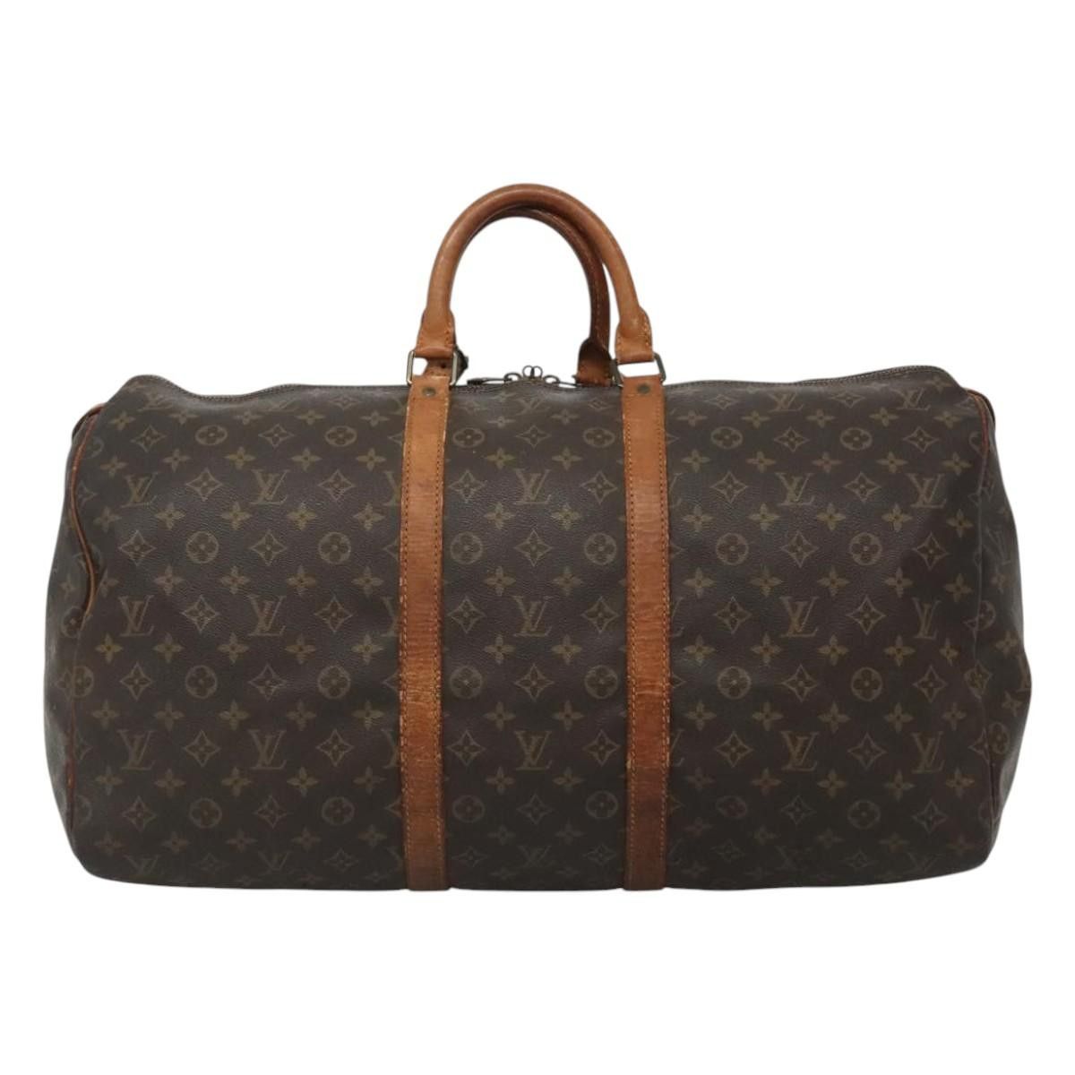Louis Vuitton LOUIS VUITTON Monogram Keepall 55 Boston Bag M41424 Size ONE SIZE - 13 Thumbnail