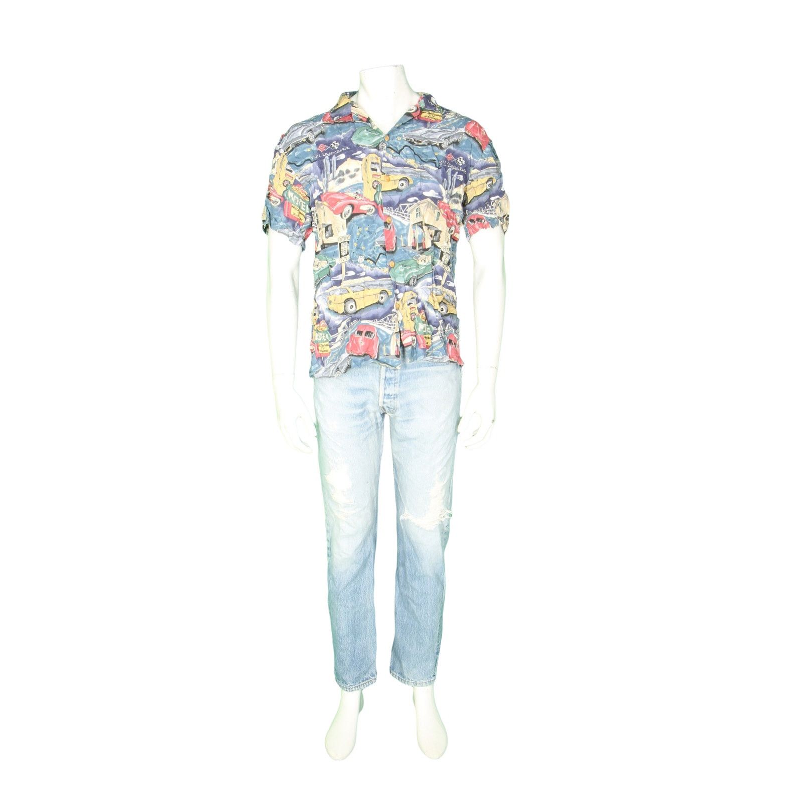Other Vintage Route 66 California Tourist Hawaiian Aloha Shirt Size US M / EU 48-50 / 2 - 3 Thumbnail