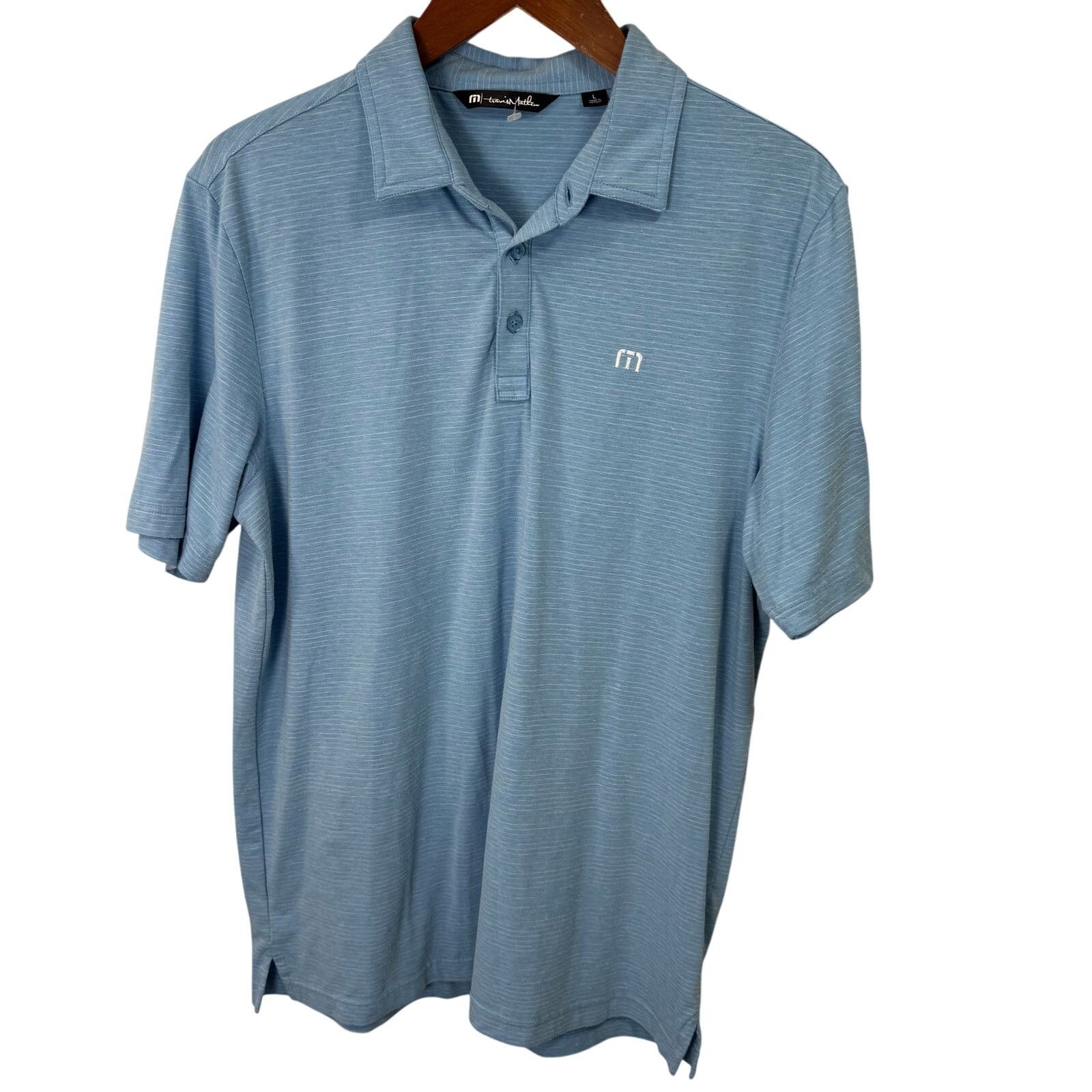 TravisMathew Travis Mathew Men’s Golf Polo Shirt L Performance # G669 Size US L / EU 52-54 / 3 - 3 Thumbnail
