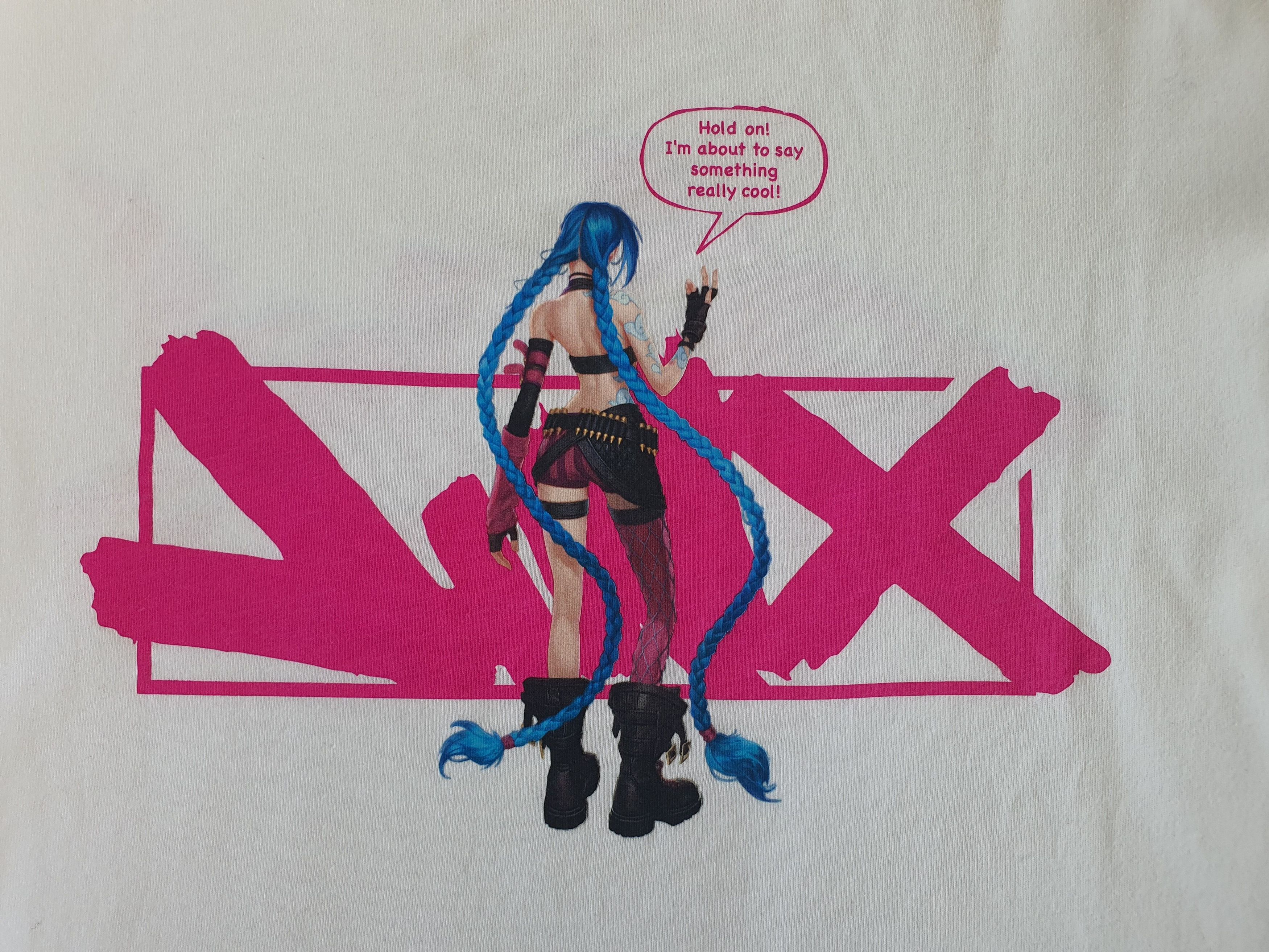 Uniqlo UT - Graphic T-Shirt (League of Legends, Arcane, Jinx) Size US M / EU 48-50 / 2 - 6 Thumbnail