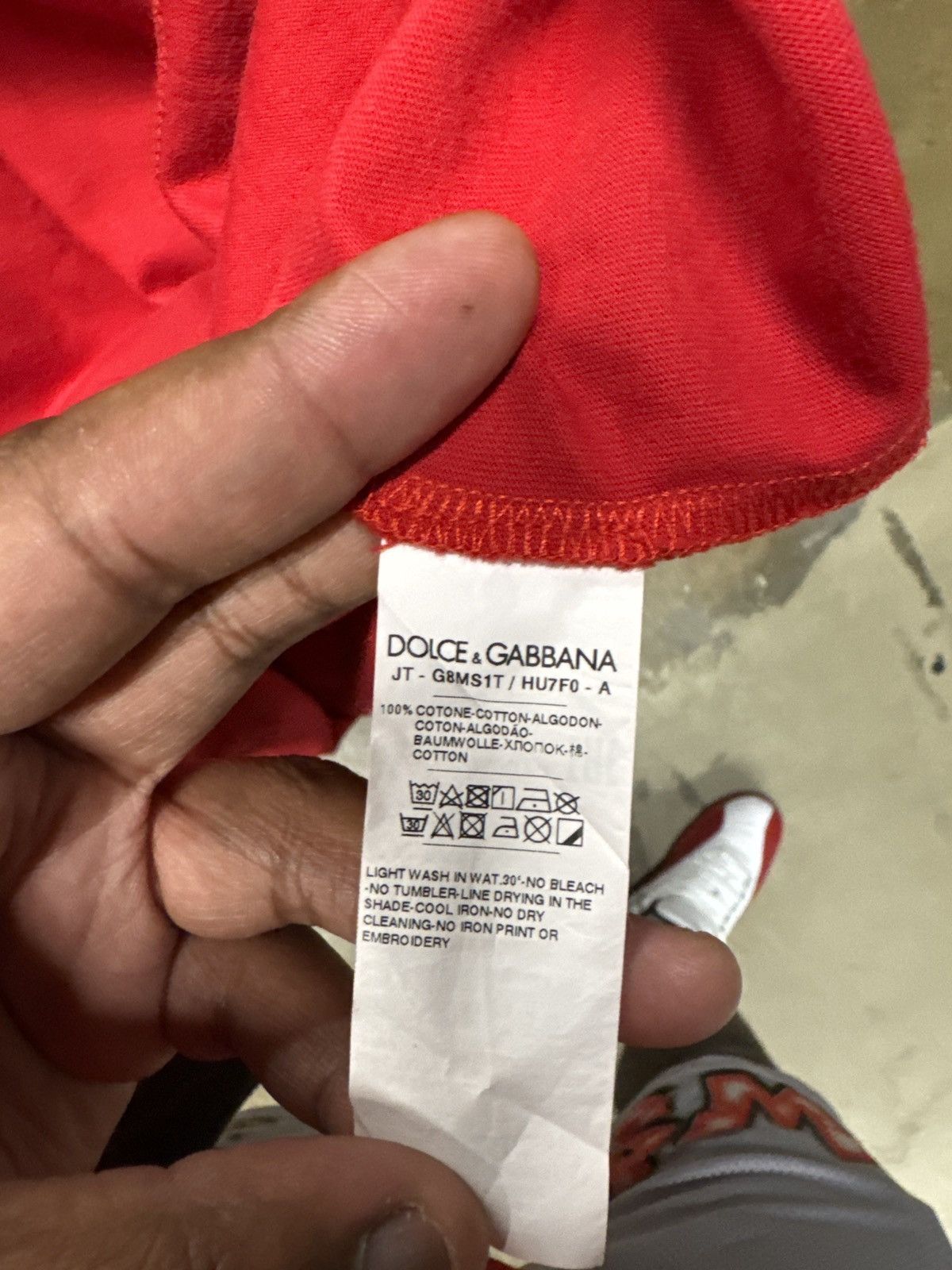 Dolce & Gabbana Dolce tee Size US L / EU 52-54 / 3 - 3 Thumbnail