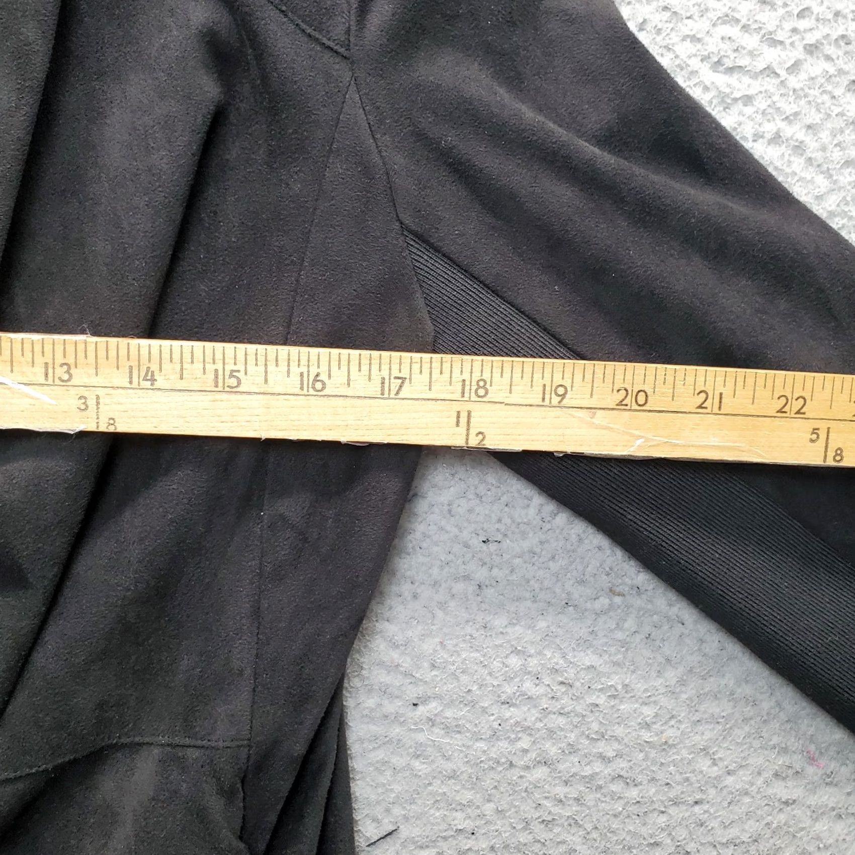 BB Dakota BB Dakota Womens Jacket M Black Open Front Shawl Collar Basic Jacket Casual Outdoor 90s? Size M / US 6-8 / IT 42-44 - 4 Thumbnail