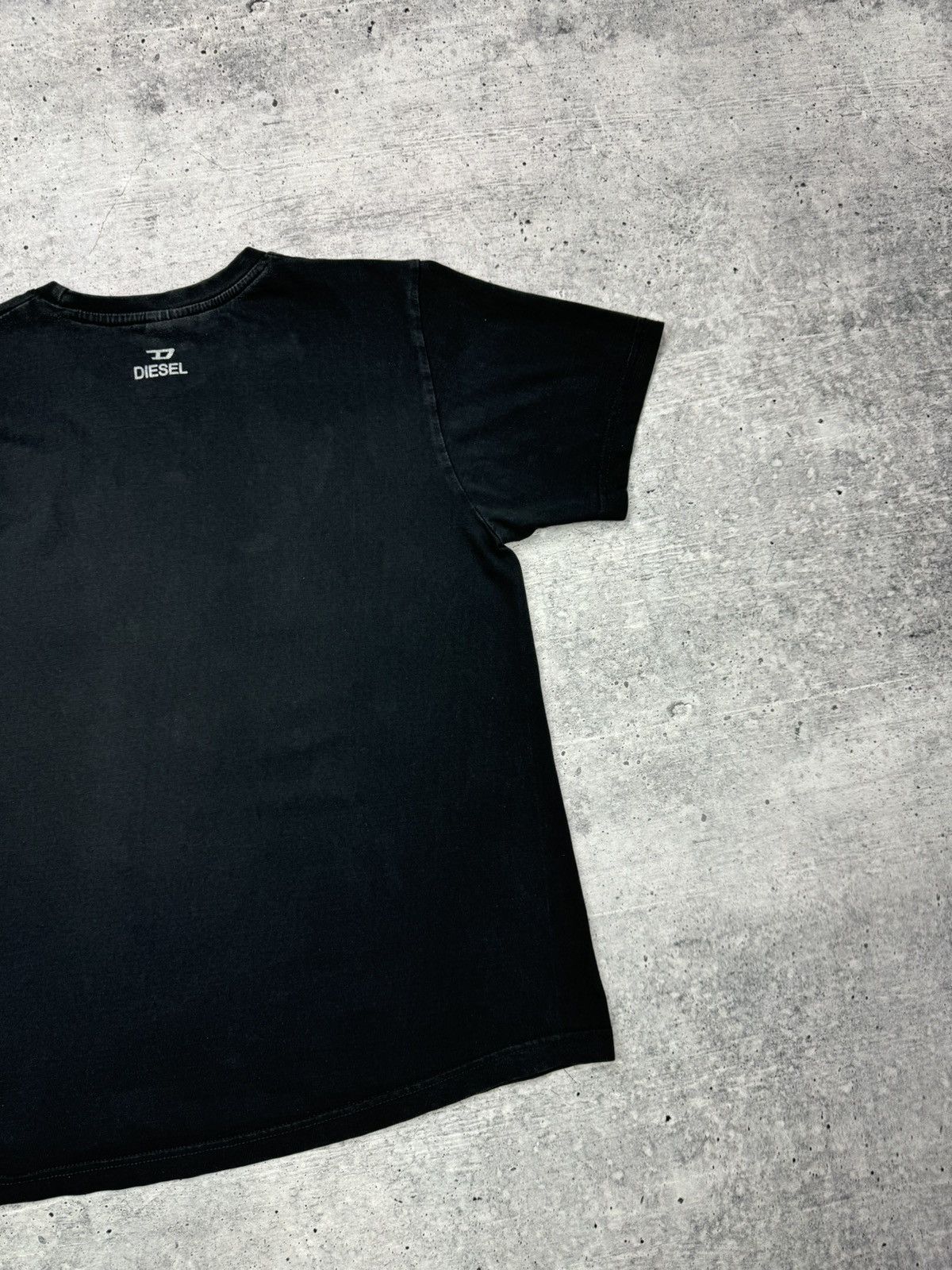 Diesel Vintage Diesel 90’s Y2K Style Big Logo Washed T-Shirt Tee Size US M / EU 48-50 / 2 - 13 Thumbnail