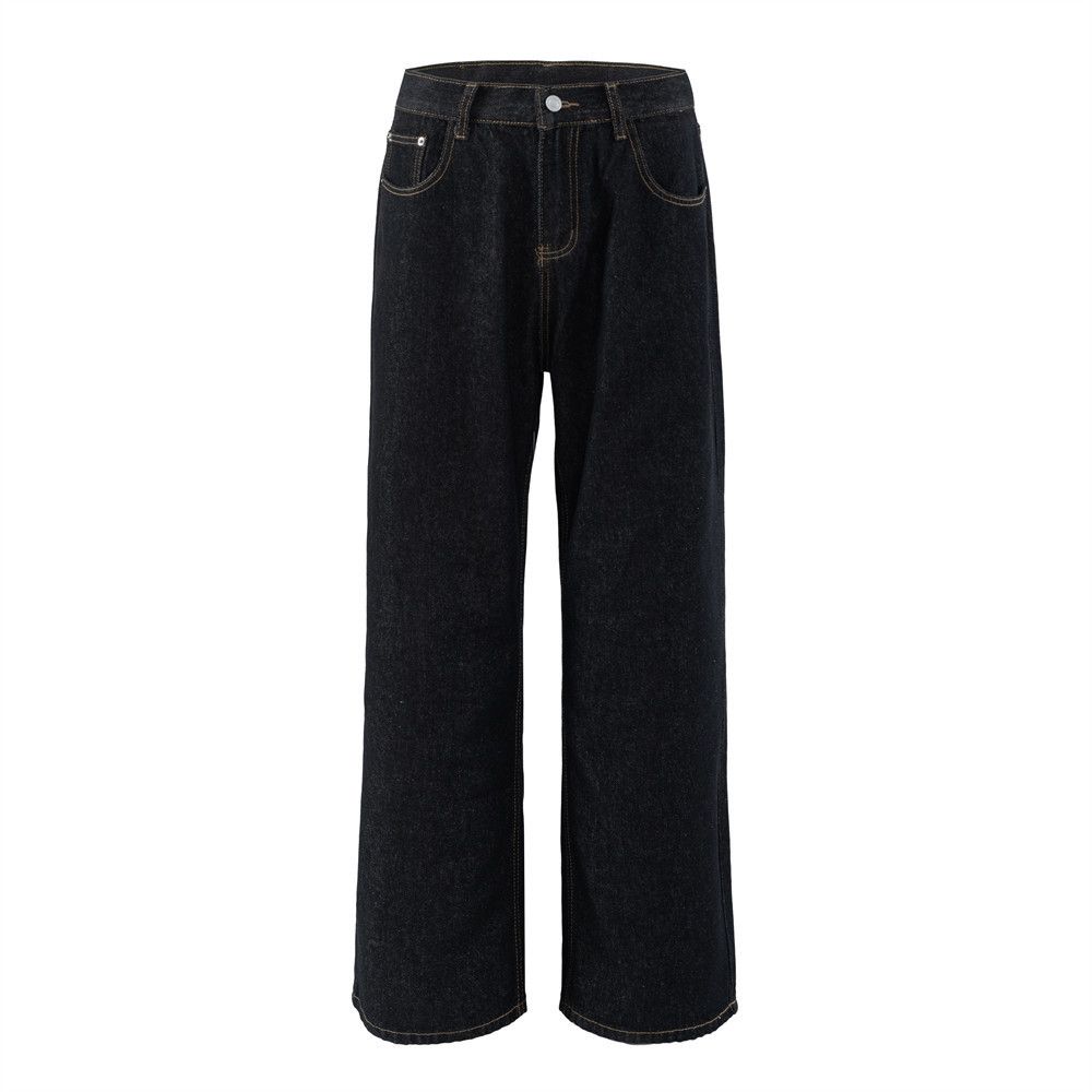 Japanese Brand × Jean Men's American simple versatile loose casual straight jeans Size US 32 / EU 48 - 1 Thumbnail