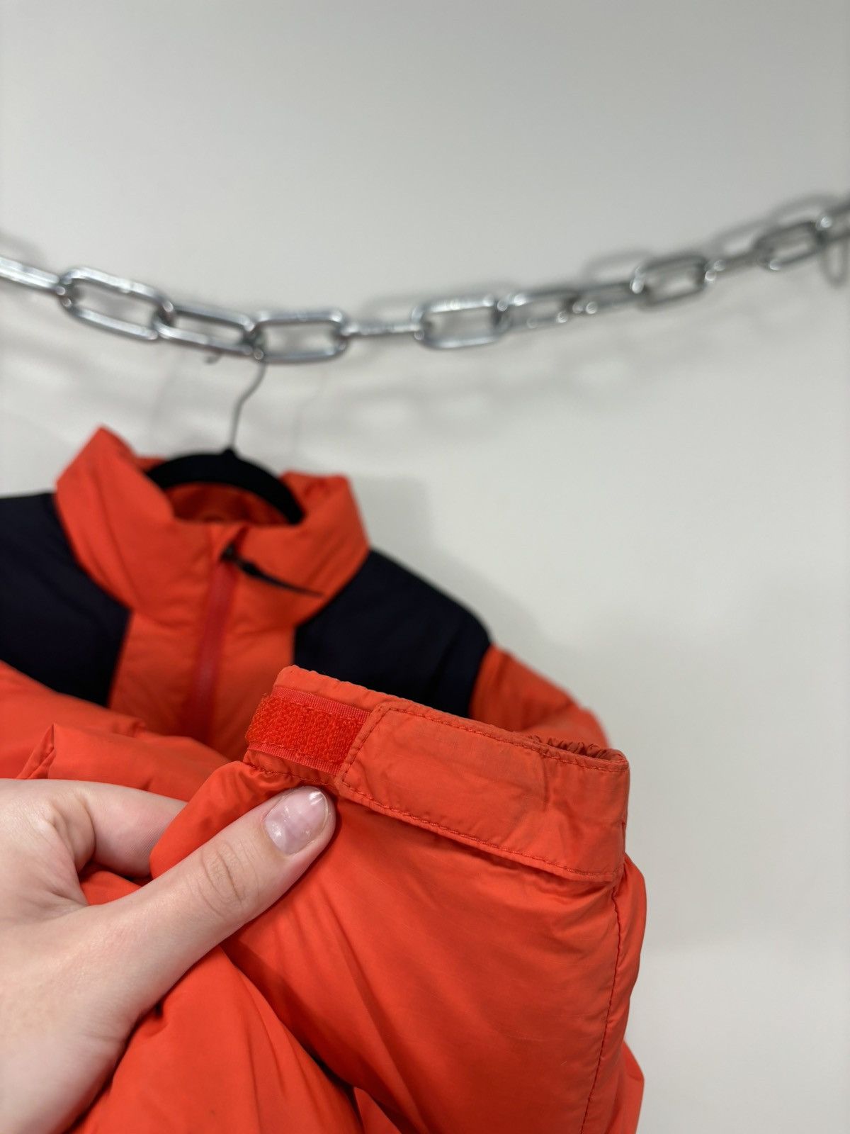The North Face The North Face 700 Orange Retro Nuptse Down Puffer Jacket Size US S / EU 44-46 / 1 - 11 Thumbnail