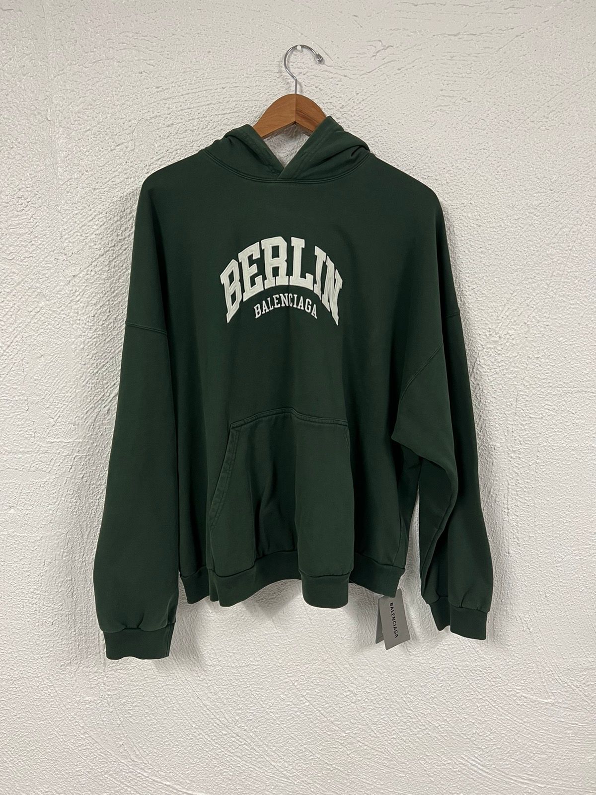 Pre-owned Balenciaga 20/30 Limited Edition Berlin Hoodie In Green